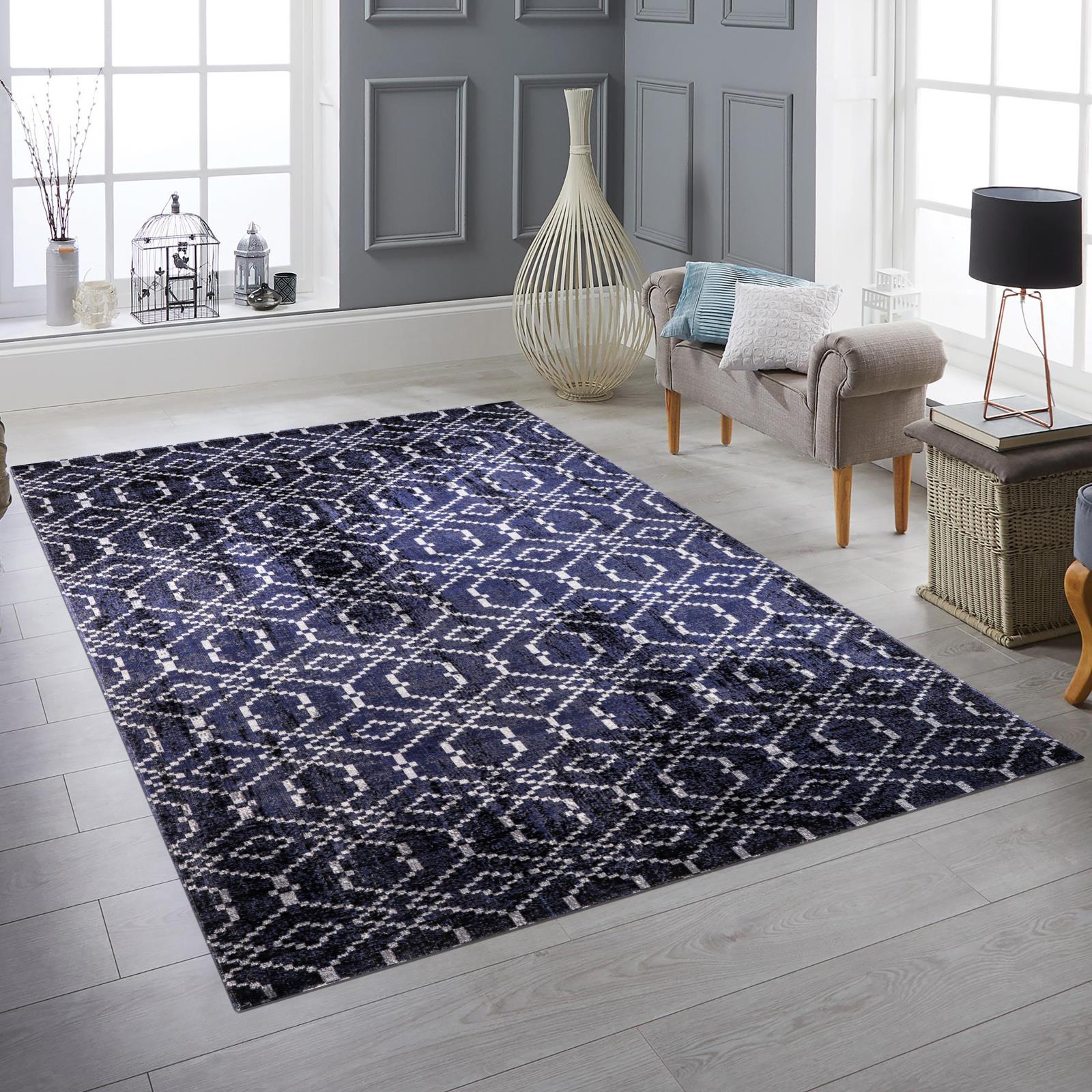 Desire DS03 Navy Blue Indoor/Outdoor Rug