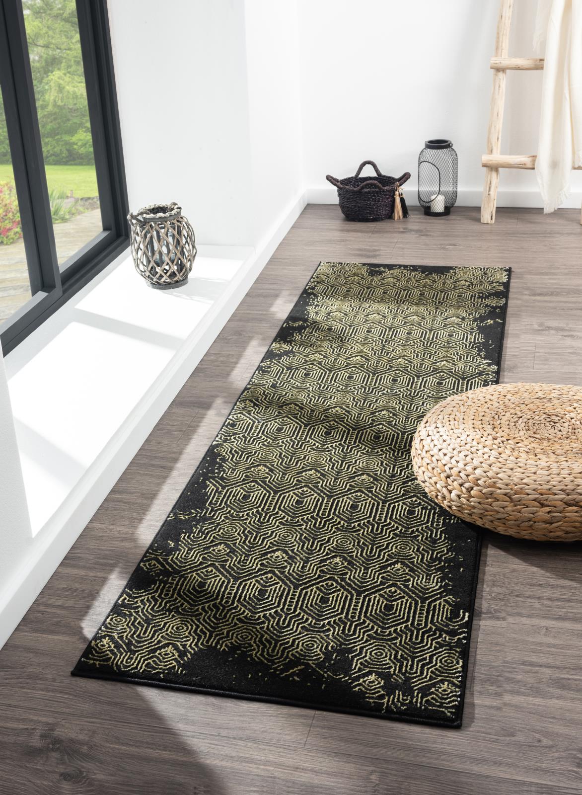 Ksamil KS01 Black Area Rug — view 9