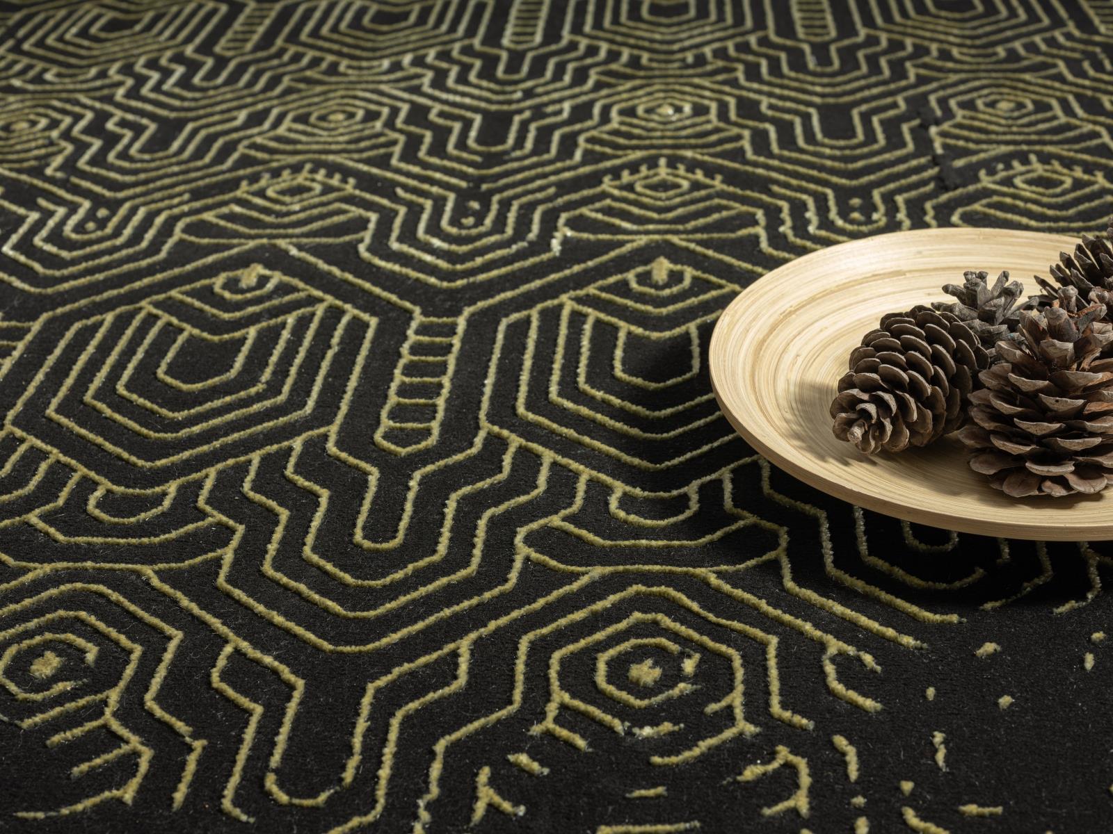 Ksamil KS01 Black Area Rug — view 7