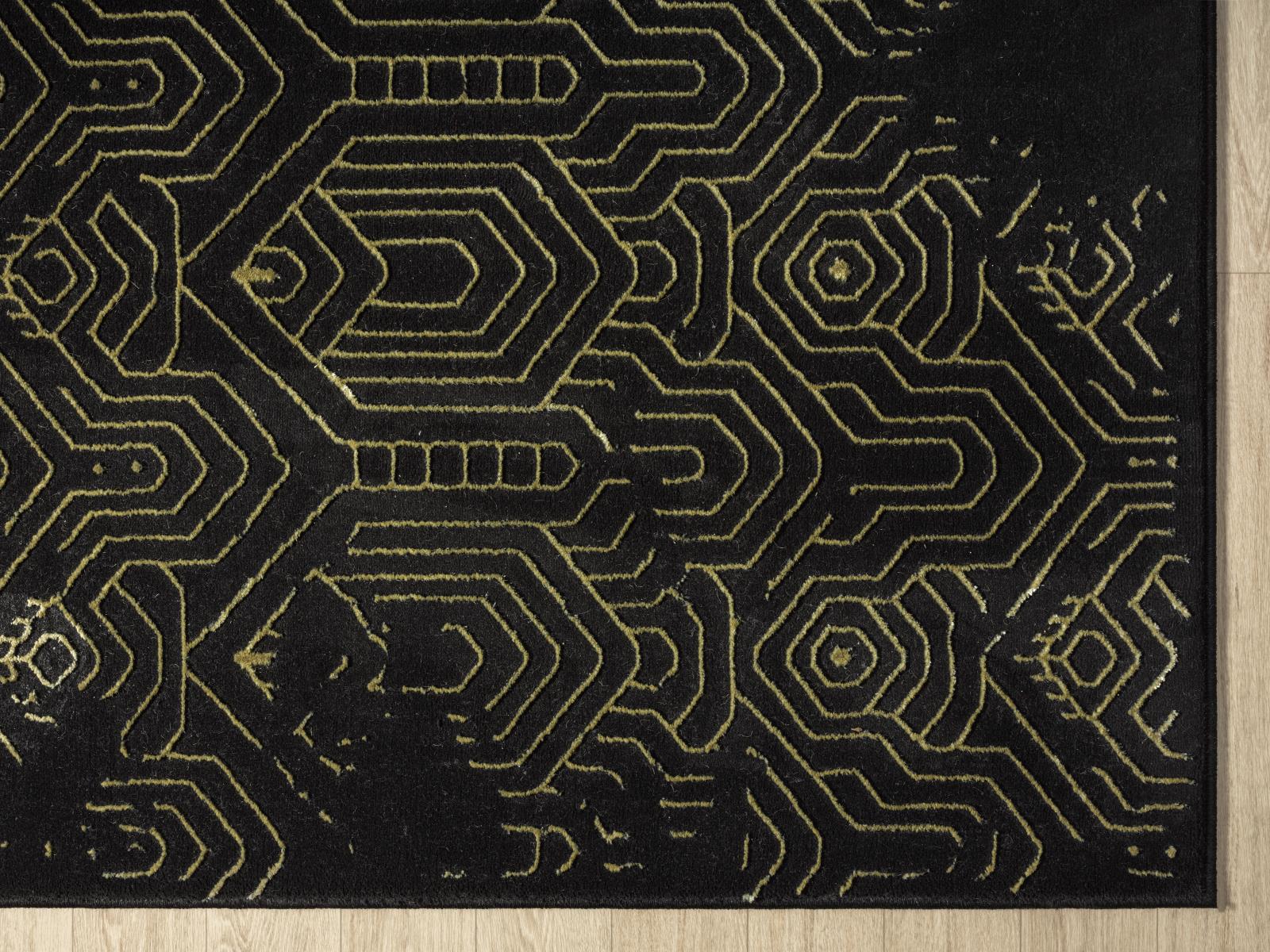 Ksamil KS01 Black Area Rug — view 6