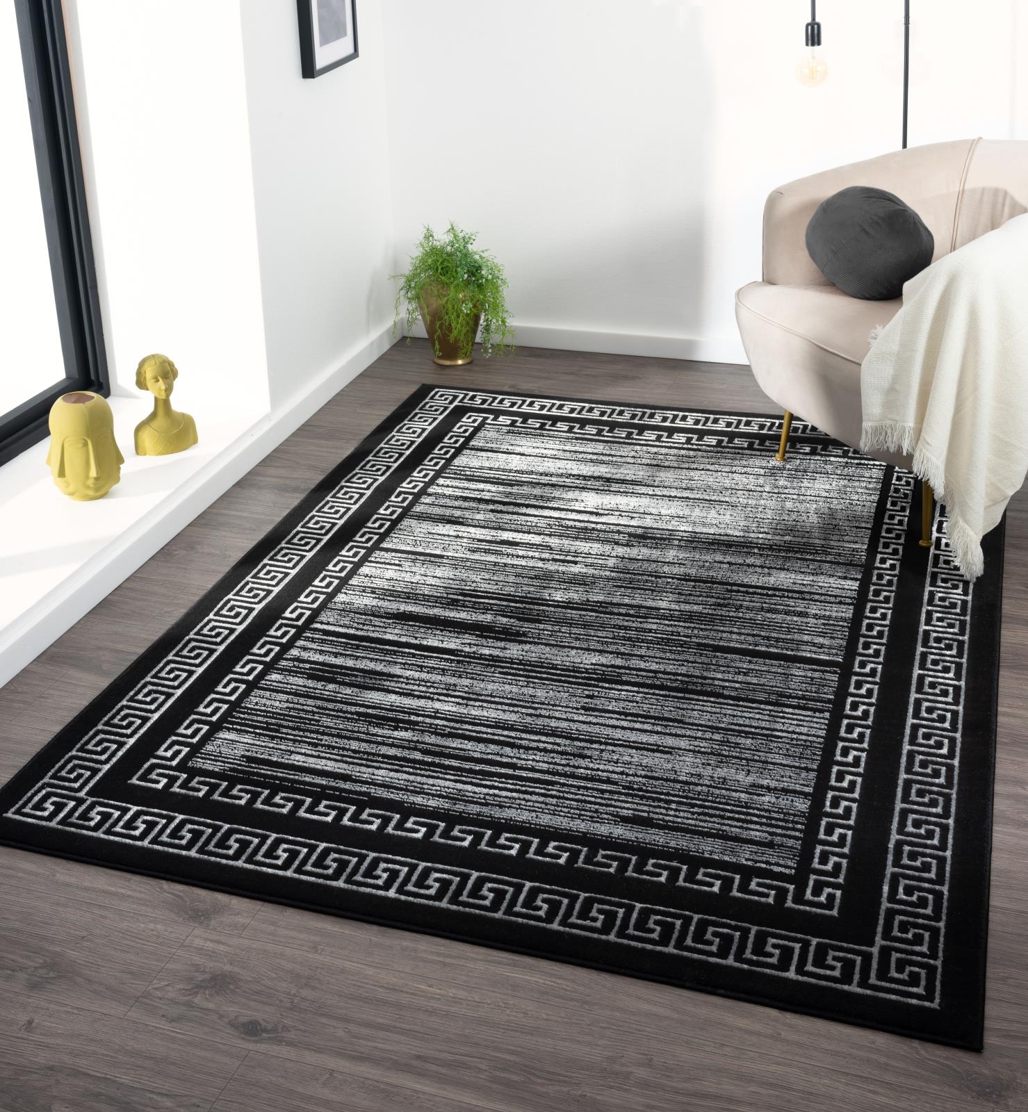 Ksamil KS02 Black Area Rug — view 2
