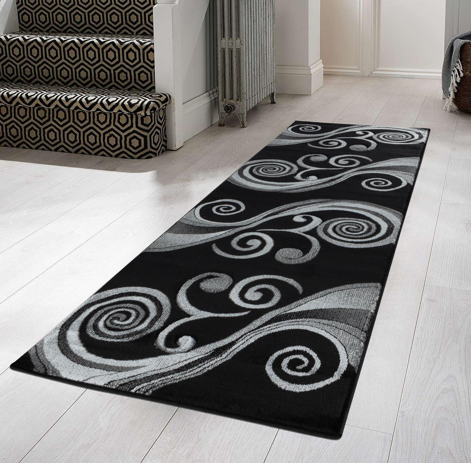Orelsi OR48 Black Area Rug — view 10