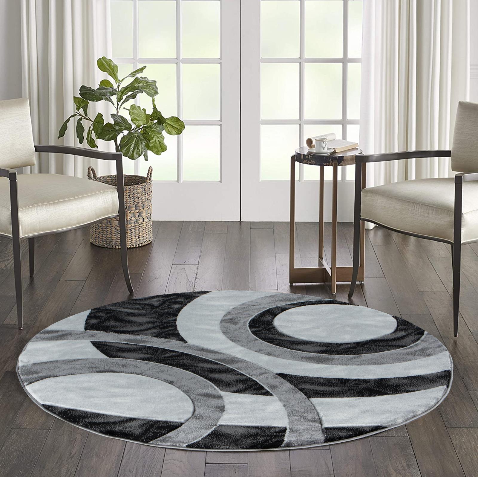 Orelsi OR44 Gray Area Rug — view 7