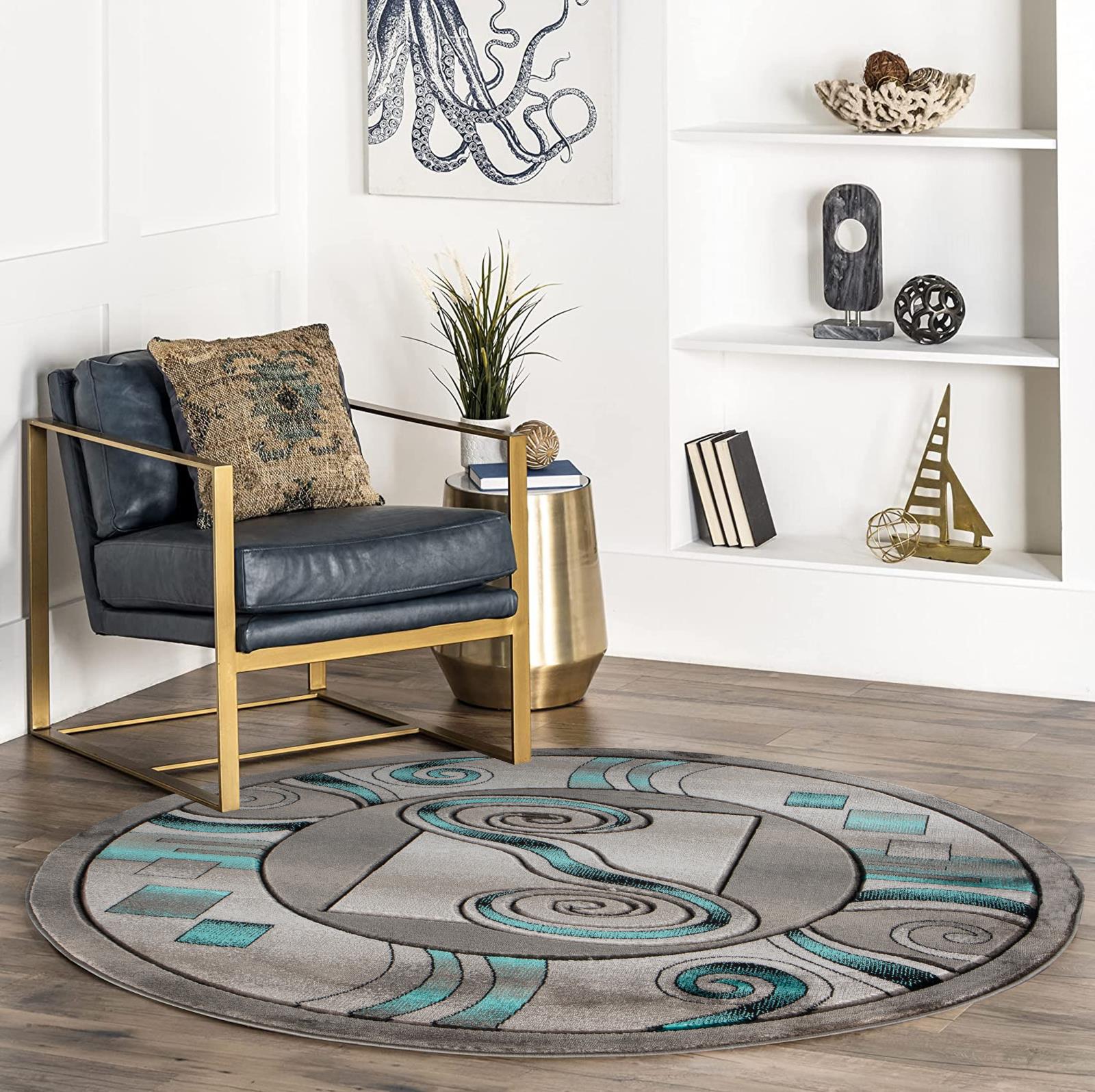 Orelsi OR108 Gray Area Rug — view 5