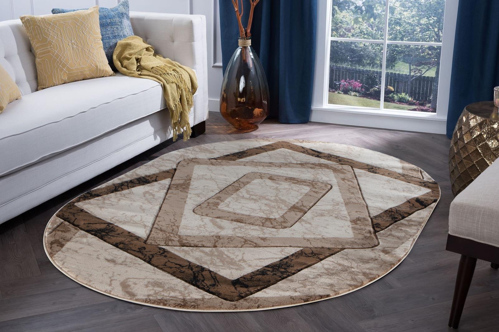 Orelsi OR148 Tan Area Rug — view 6