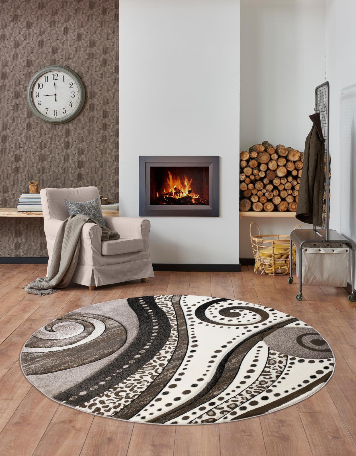 Rhodes RD01 Brown Area Rug — view 9