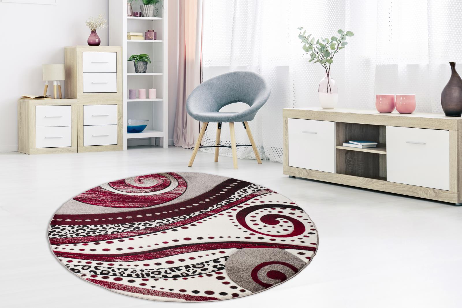 Rhodes RD02 Cream Area Rug — view 5