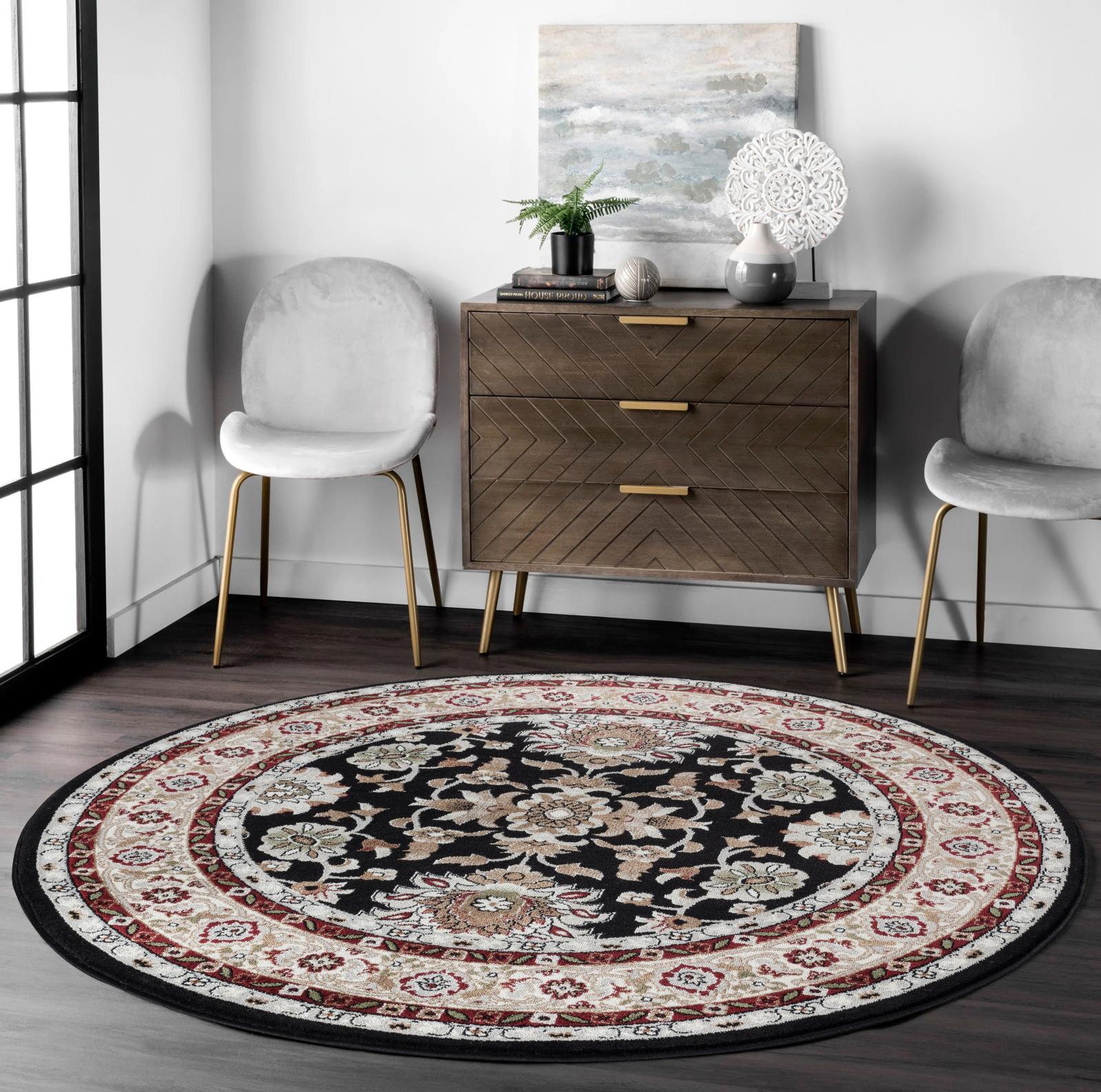 Hollywood HY09 Black Area Rug — view 8