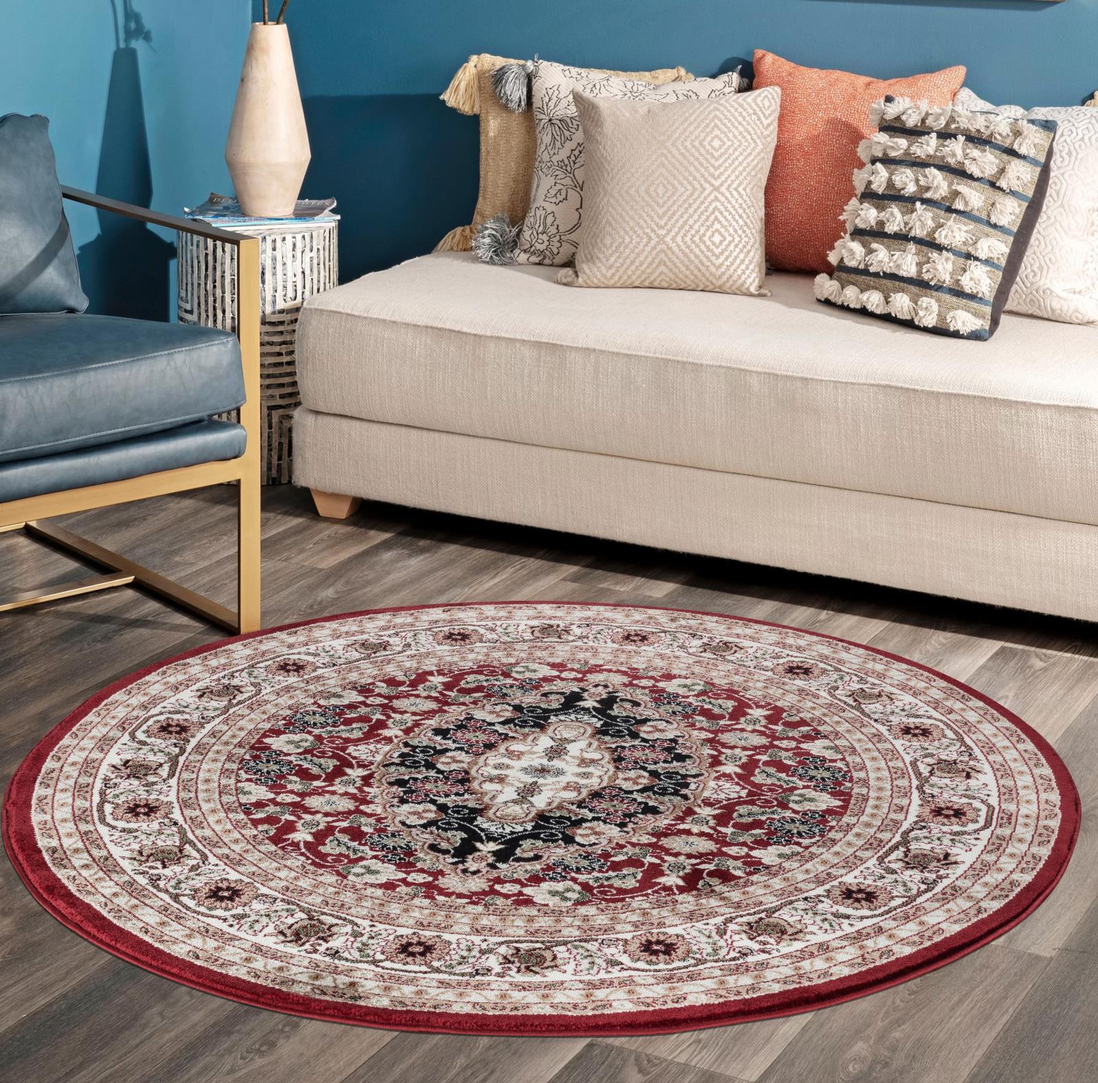 Hollywood HY17 Red Area Rug — view 2