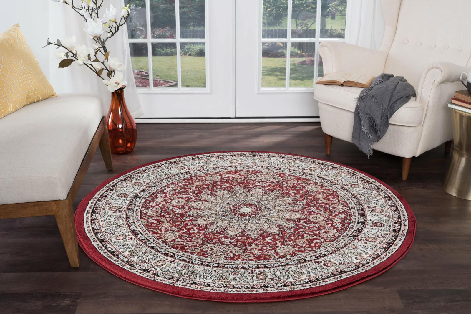 Hollywood HY19 Red Area Rug — view 6
