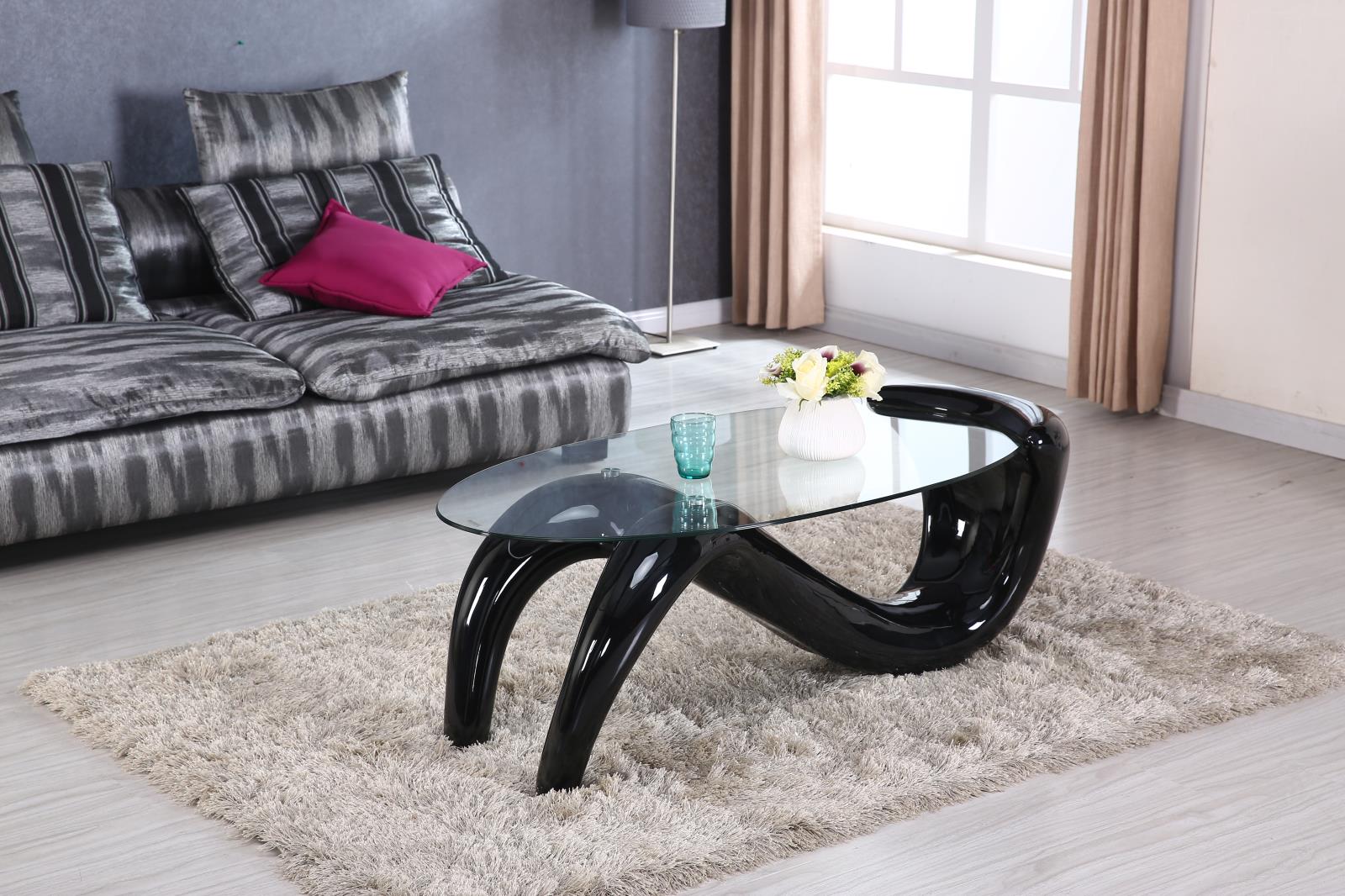 Black Coffee Table (T321)