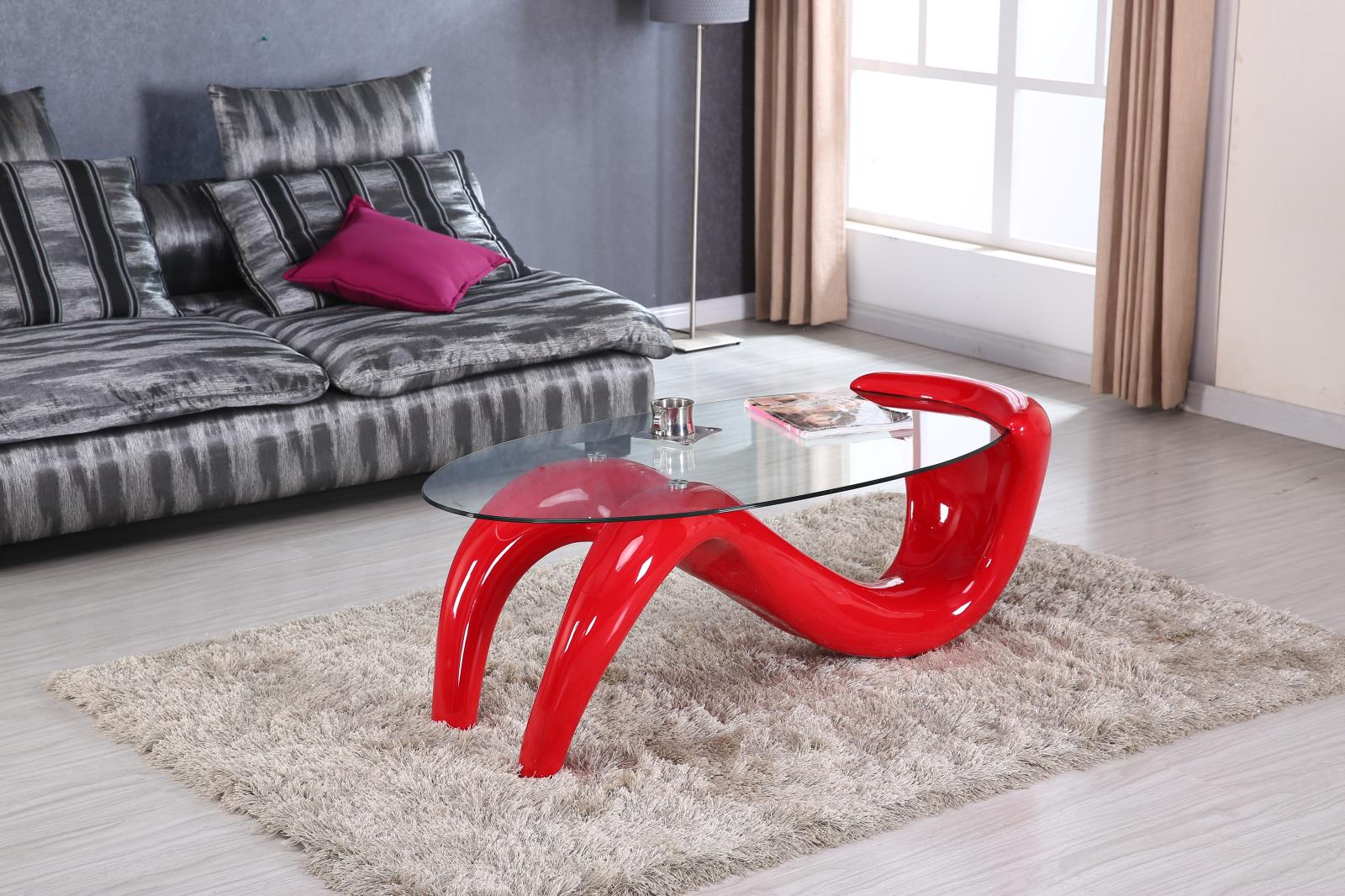 Red Coffee Table (T320)