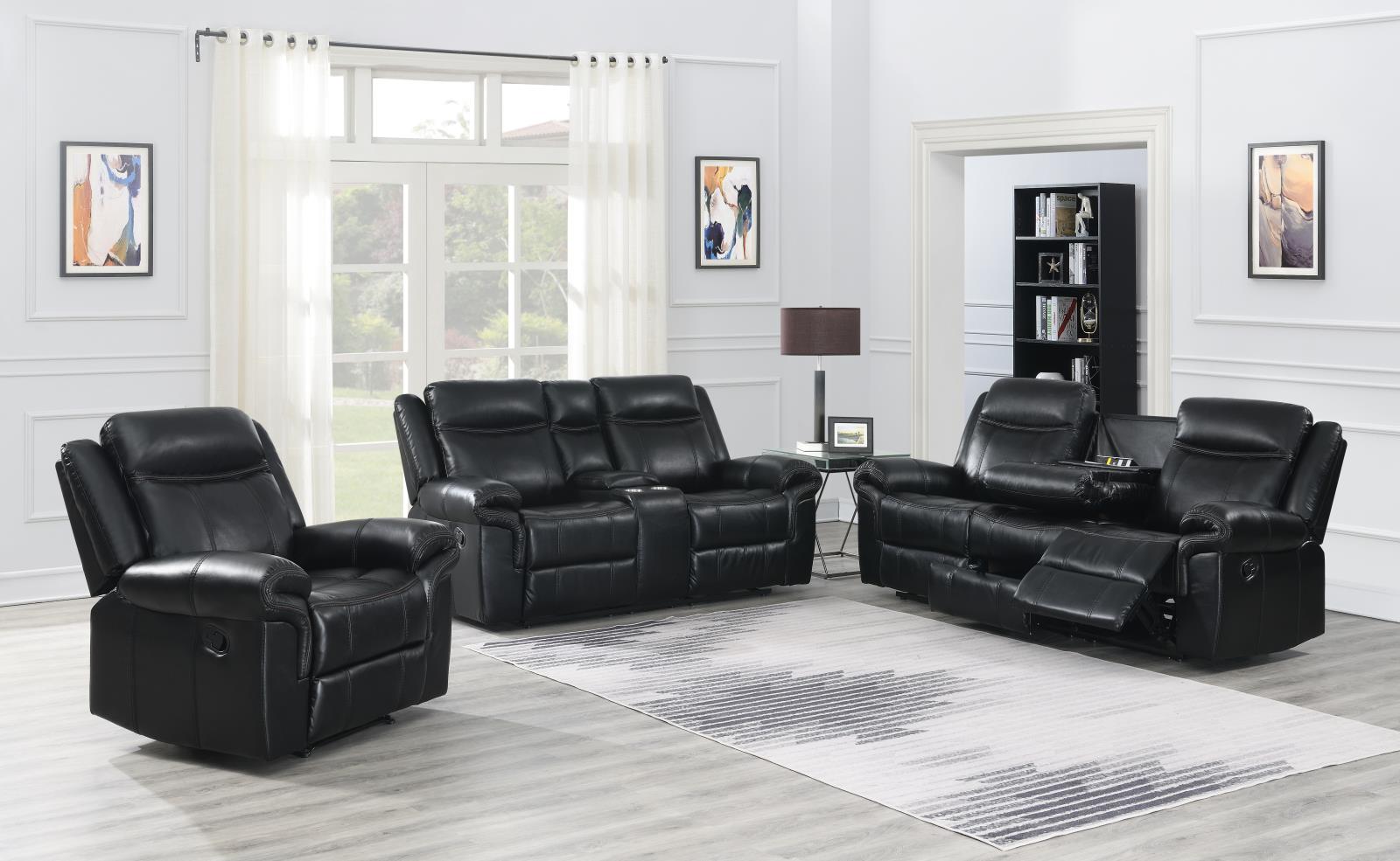 Black Motion Chair (U105) — view 2