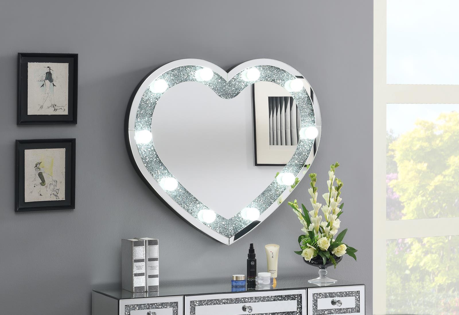 Glamour LED Wall Decor Mirror (G-404)
