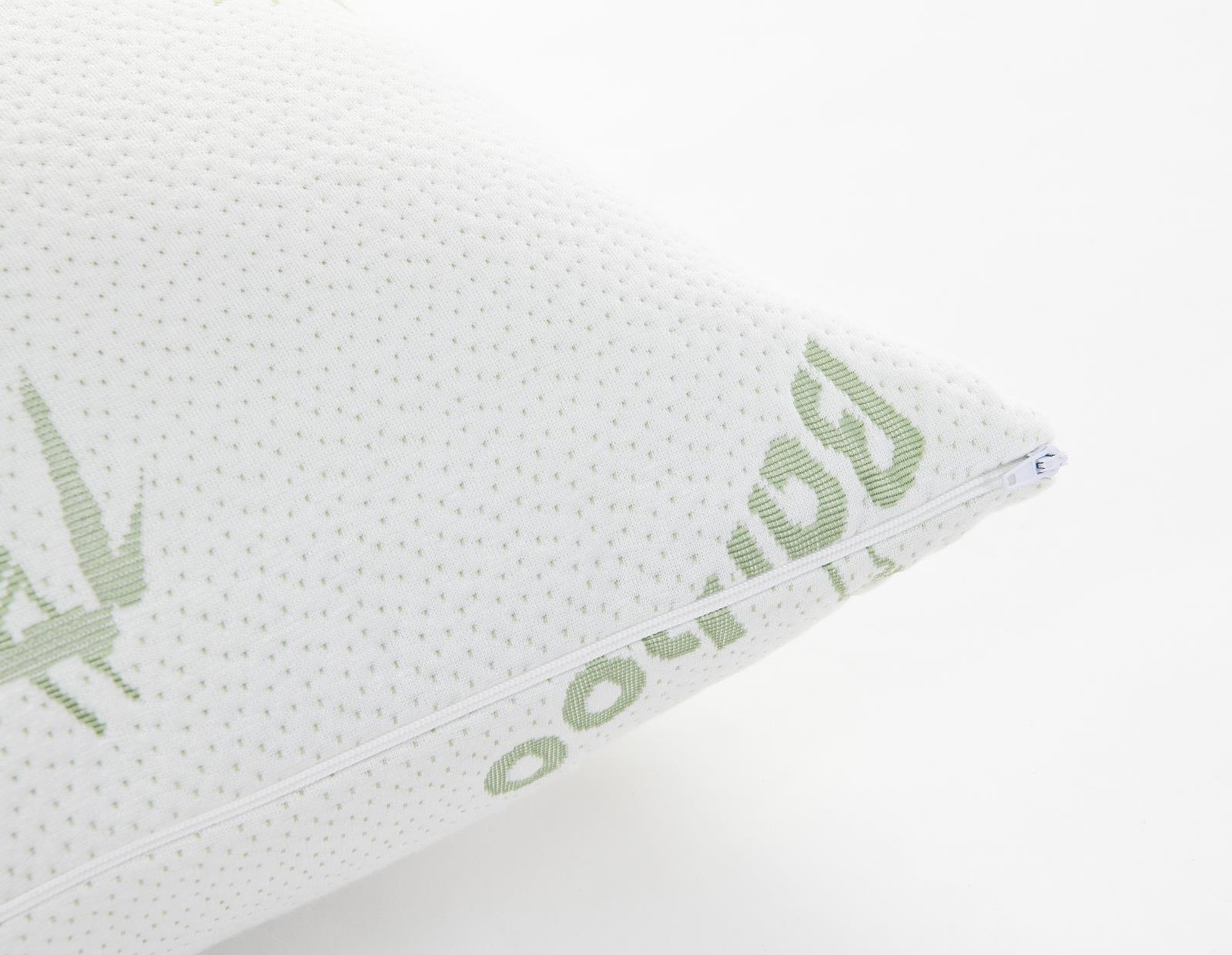 Queen Shredded Bamboo Memory Foam Pillow (Set of 6 Pillows) (A5001) — view 3