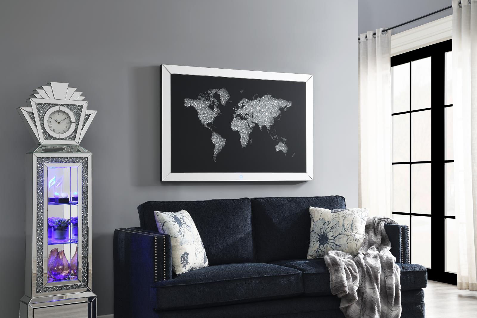 LED Wall Art (World Map) (A2010)