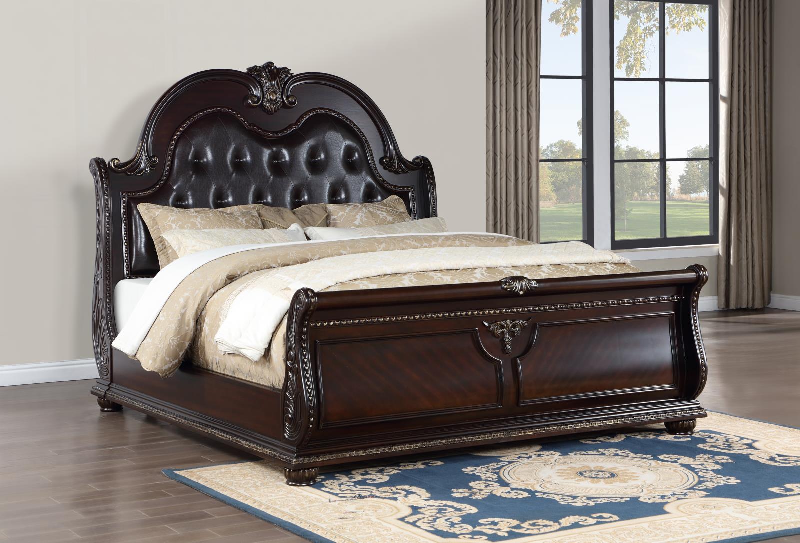 Cherry King Bed (B054)
