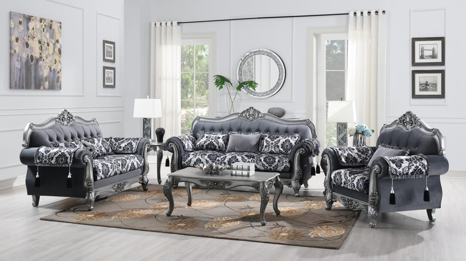 Sofa, Loveseat & Chair (U206)