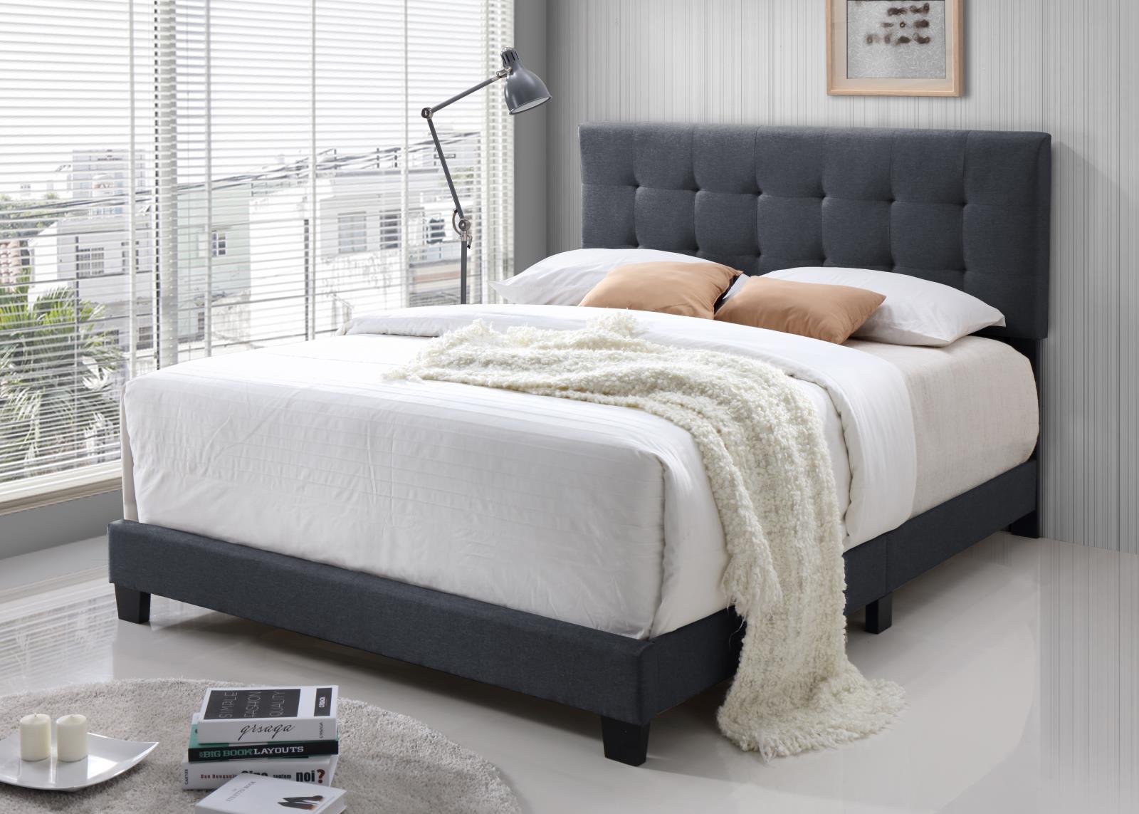Charcoal Queen Bed (B605)