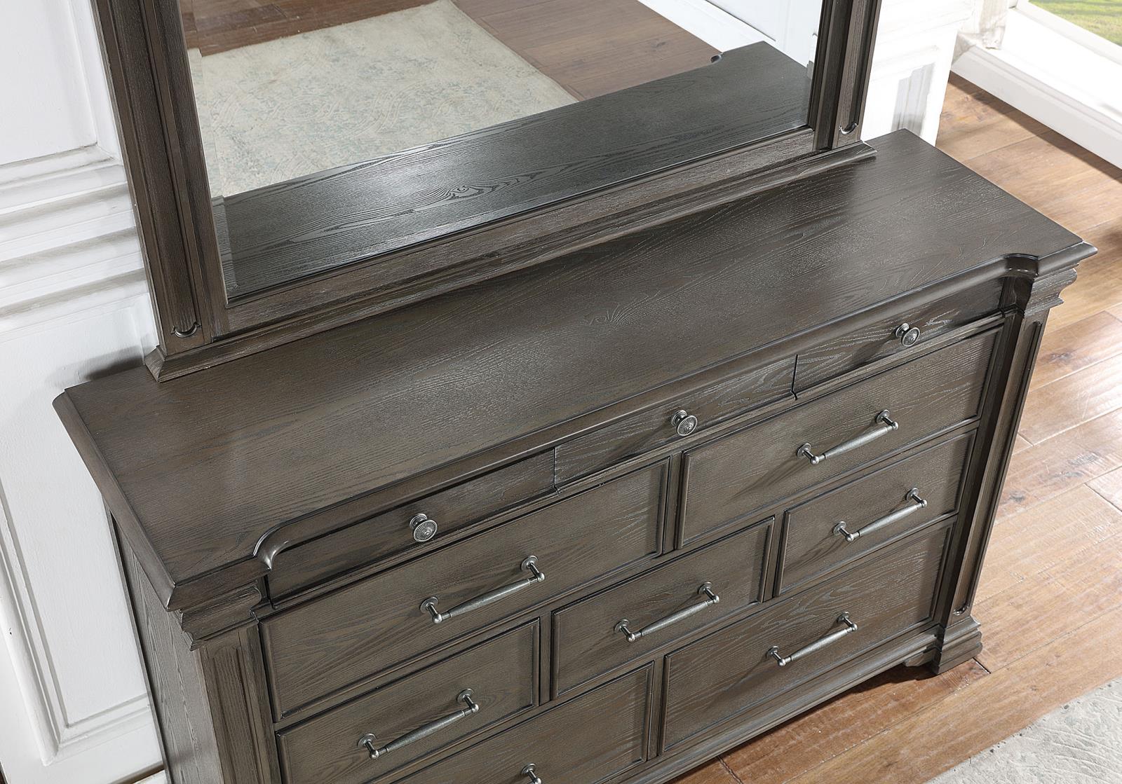 Dark Gray Dresser (B067) — view 3