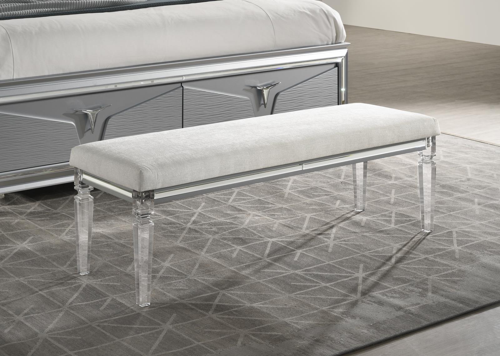 Olive Silver Bench (B024)
