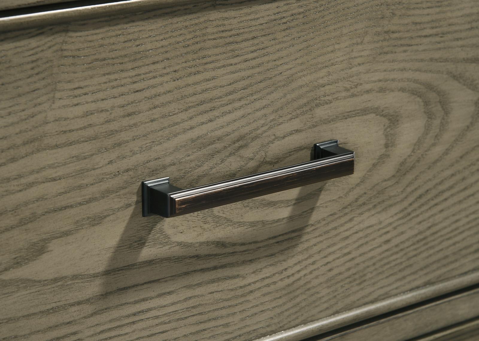 Medium Dark Ash King Bed (B312) — view 6
