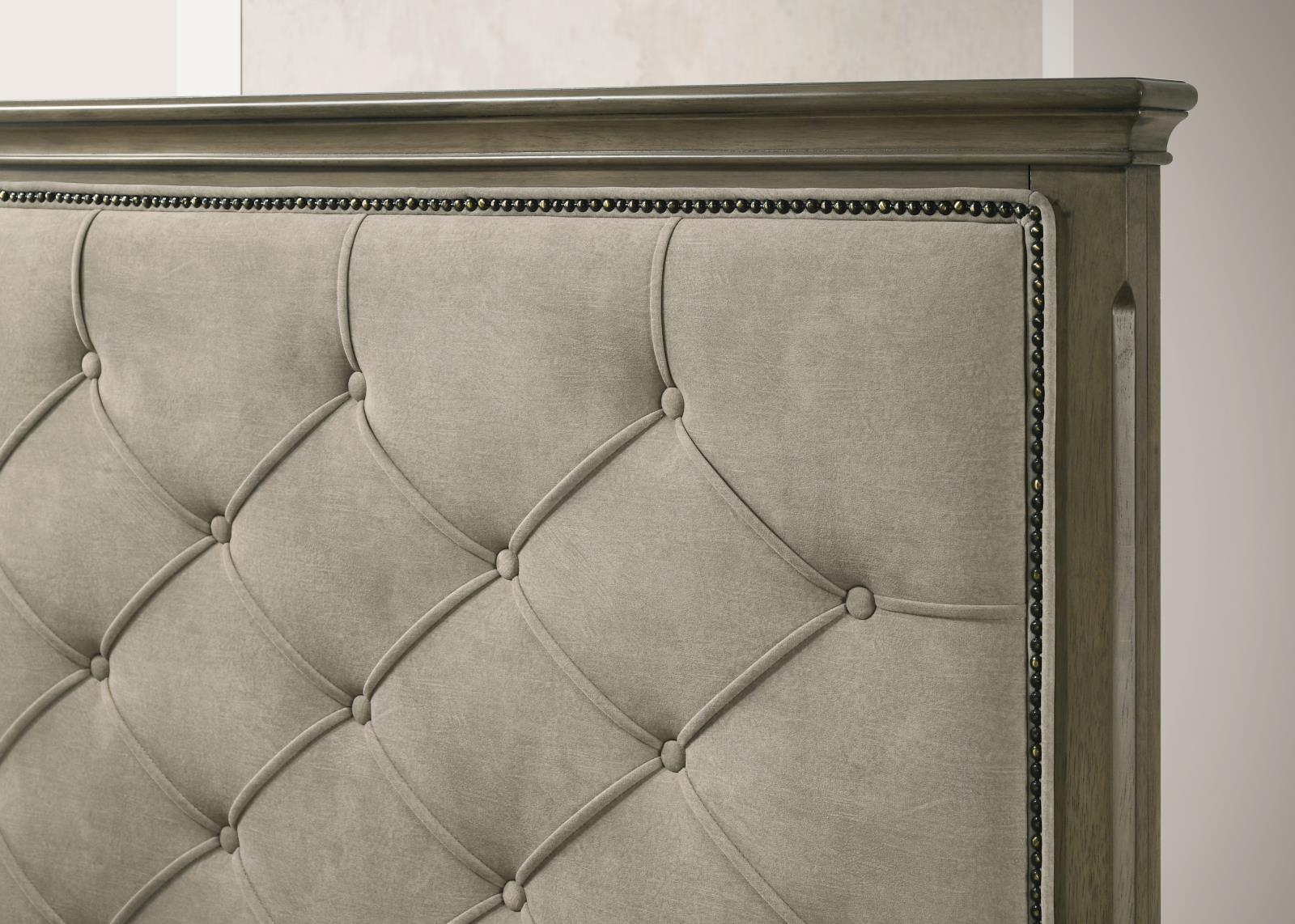 Medium Dark Ash King Bed (B312) — view 3
