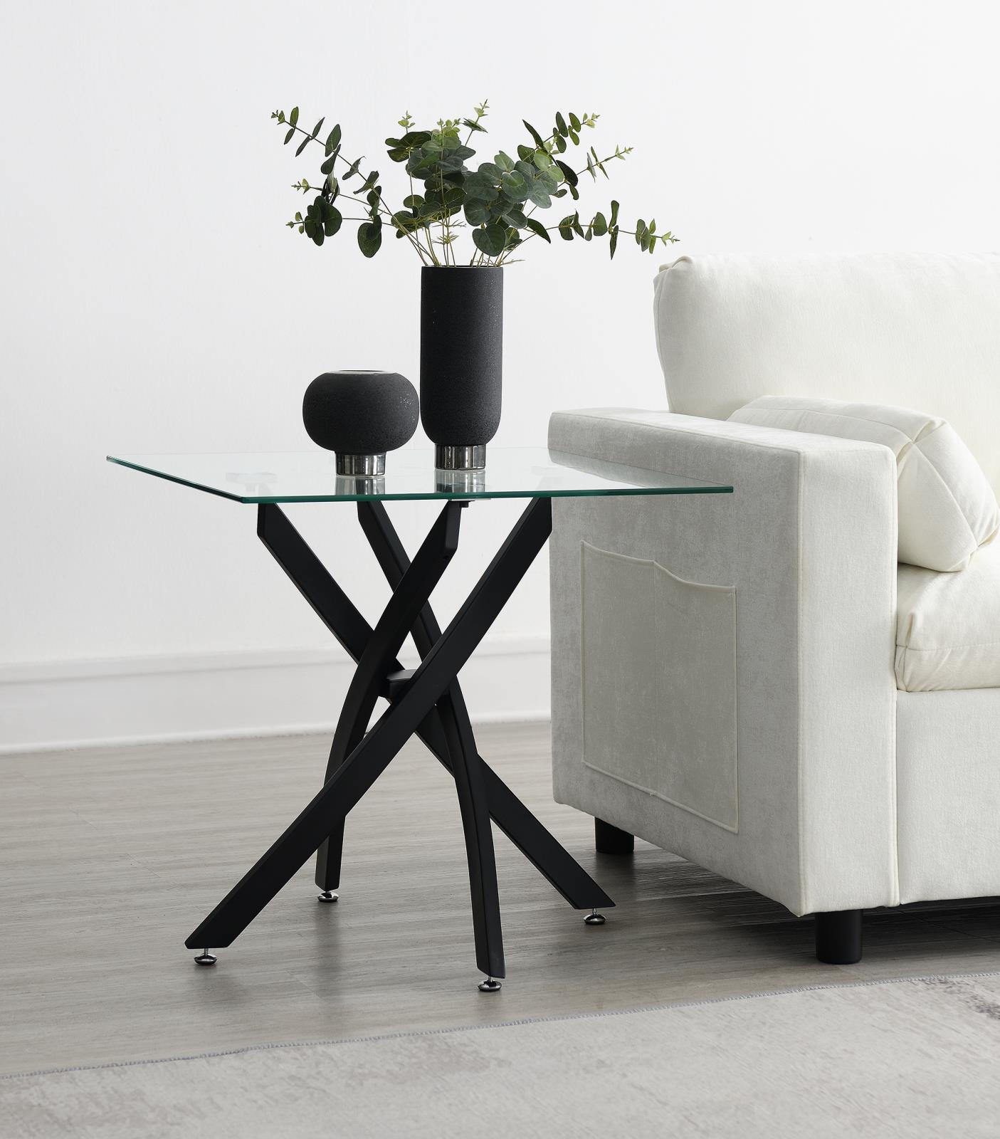 Black 3-Piece Table Set (T241) — view 2
