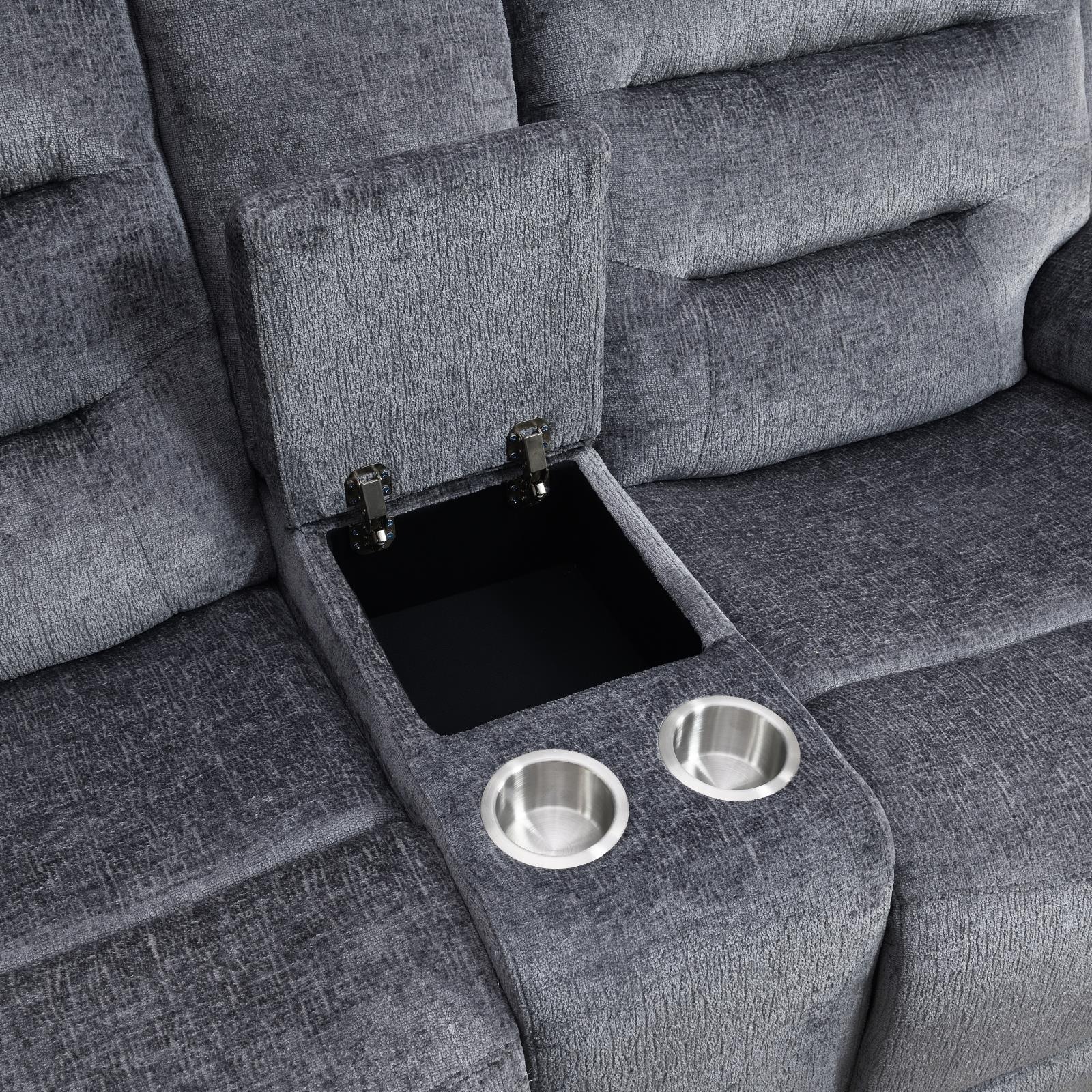 Gray Motion Glider Chair (U152) — view 2