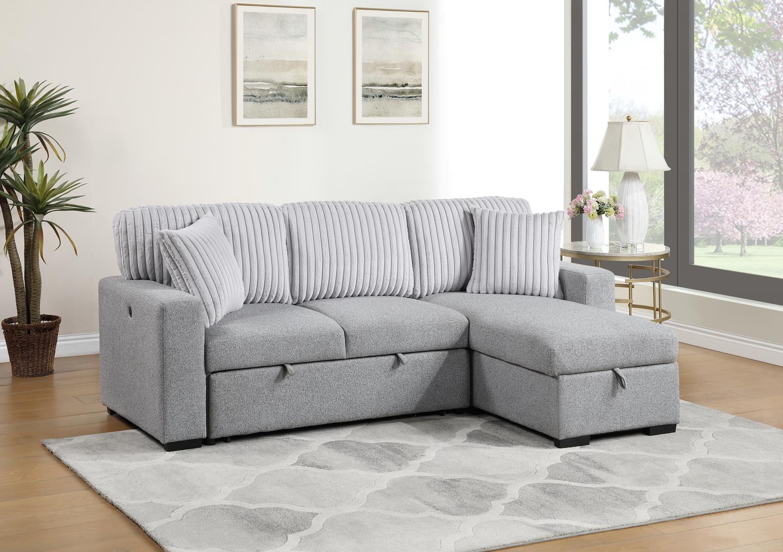 Sofa Chaise Sectional (U390)