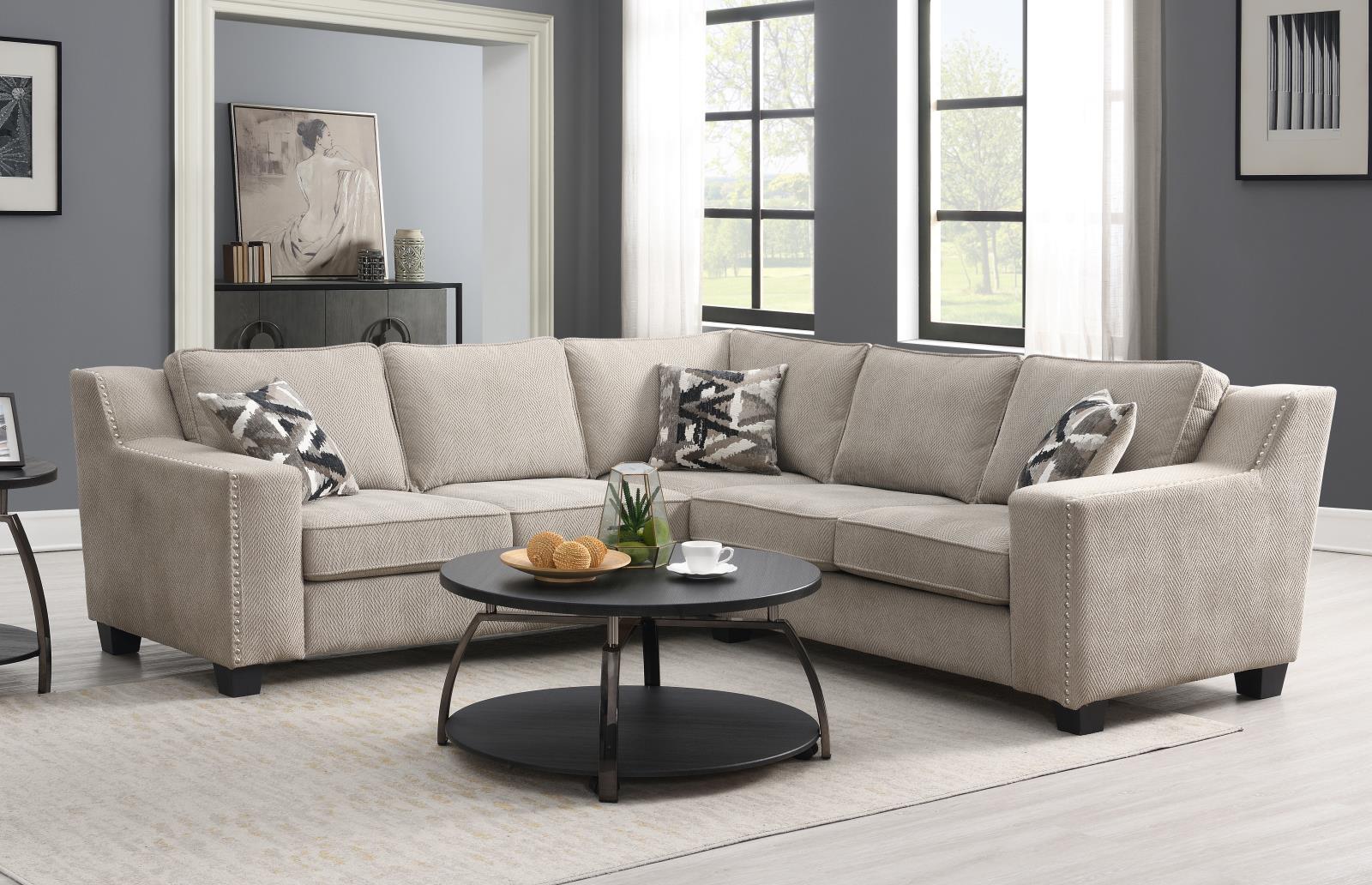 Sand 2-Piece Sectional (U325)