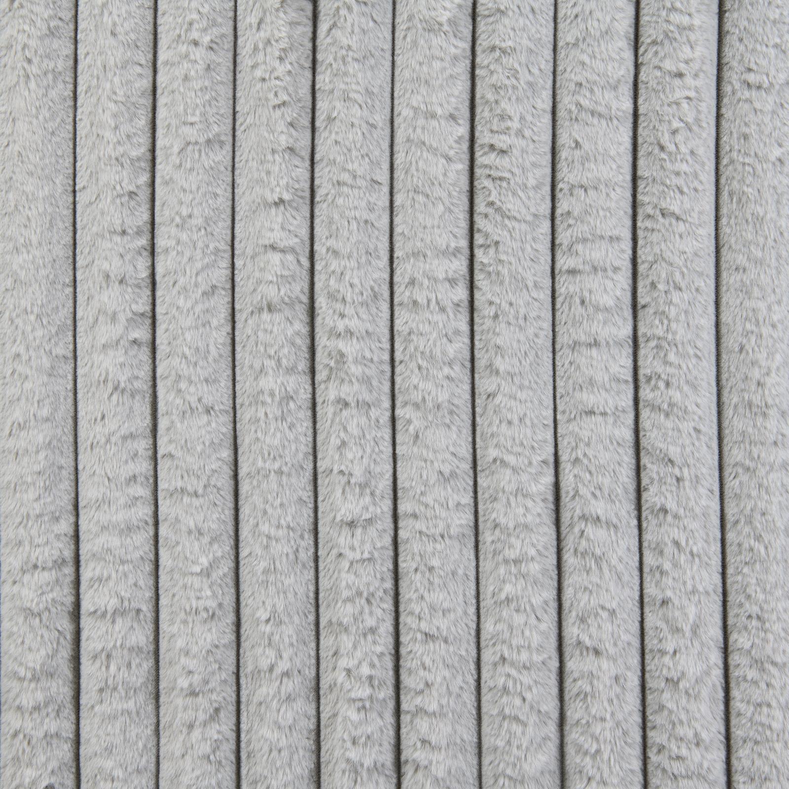 Light Gray Ottoman (U258) — view 6