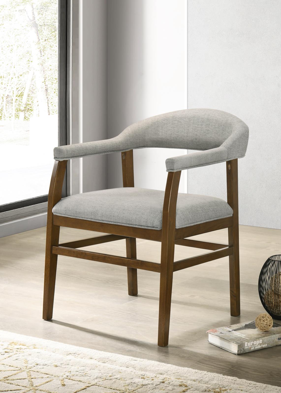 Dark Walnut Dining Chair (D071)
