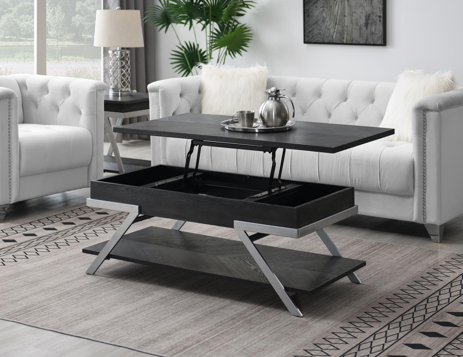 Gray Coffee Table (T101) — view 3