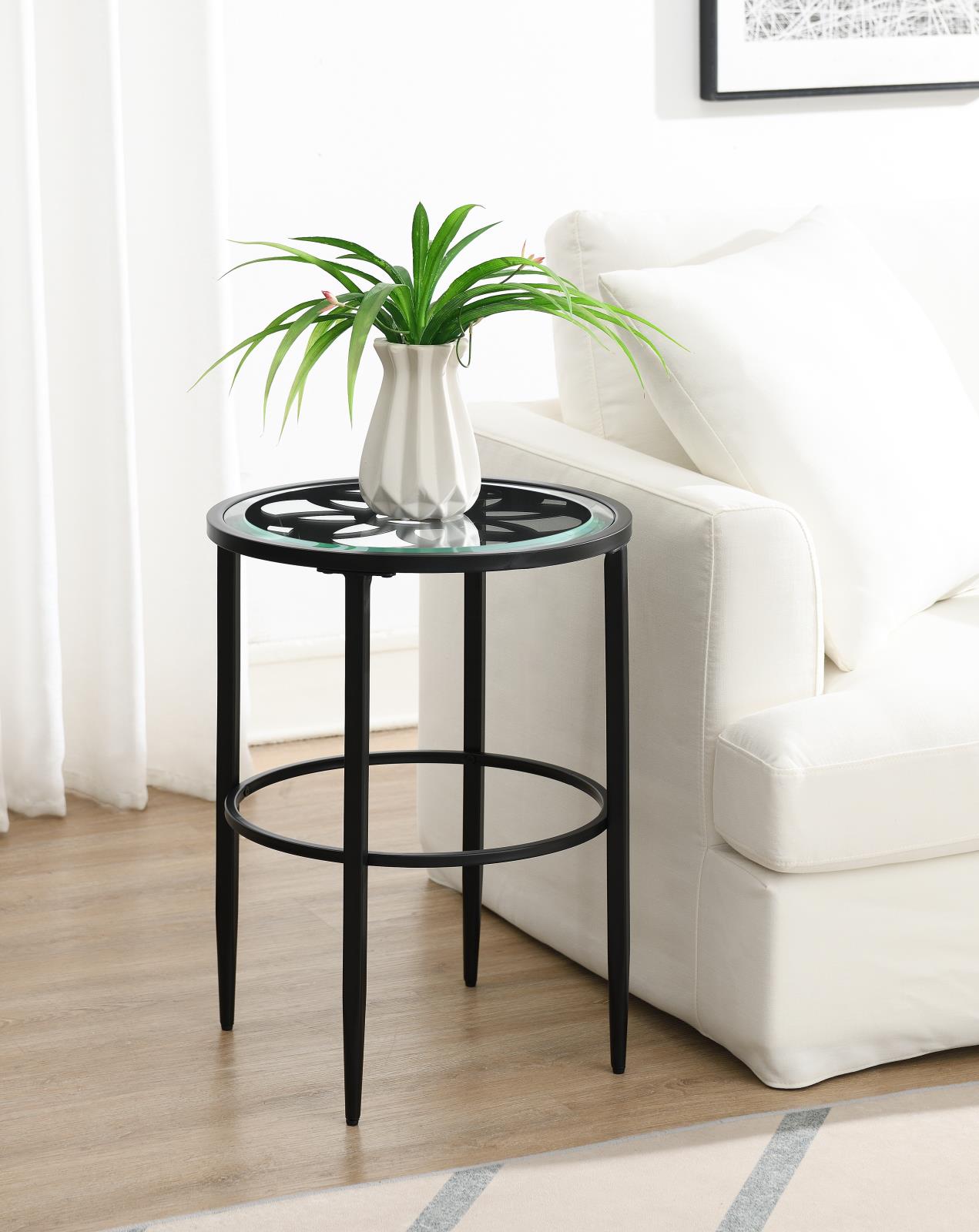 Black Coffee Table & 2 End Tables (T273) — view 2
