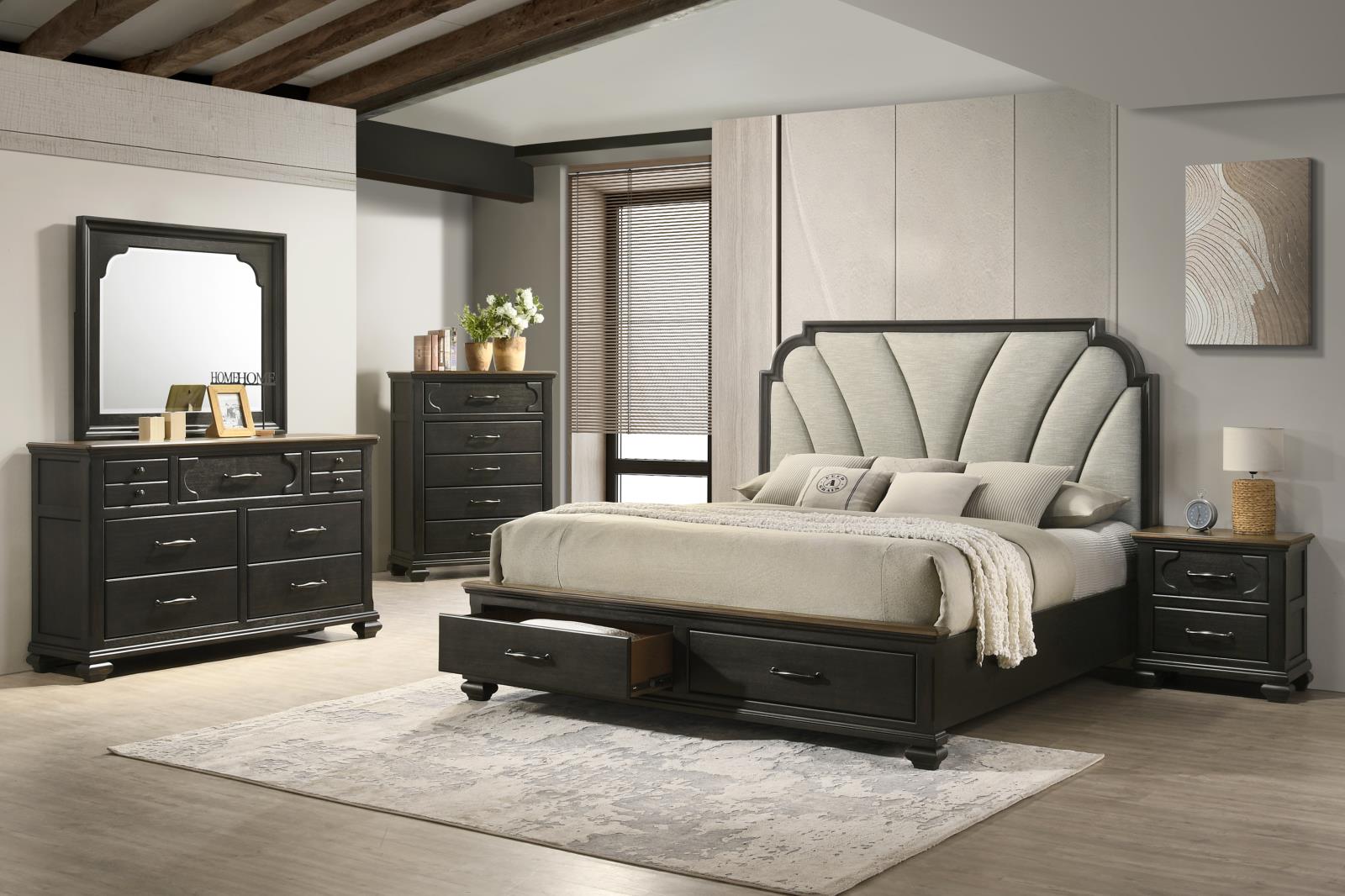 Charcoal Black Mirror (B080)