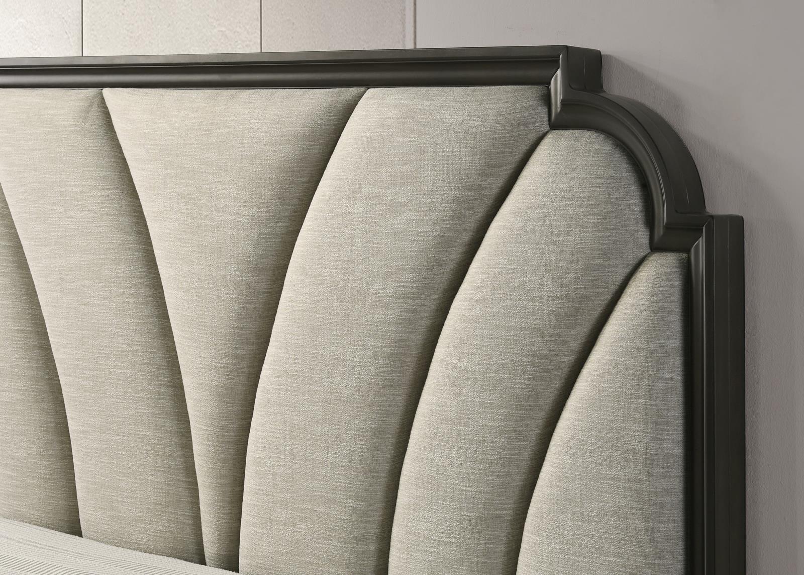 Charcoal Black King Bed (B080) — view 3