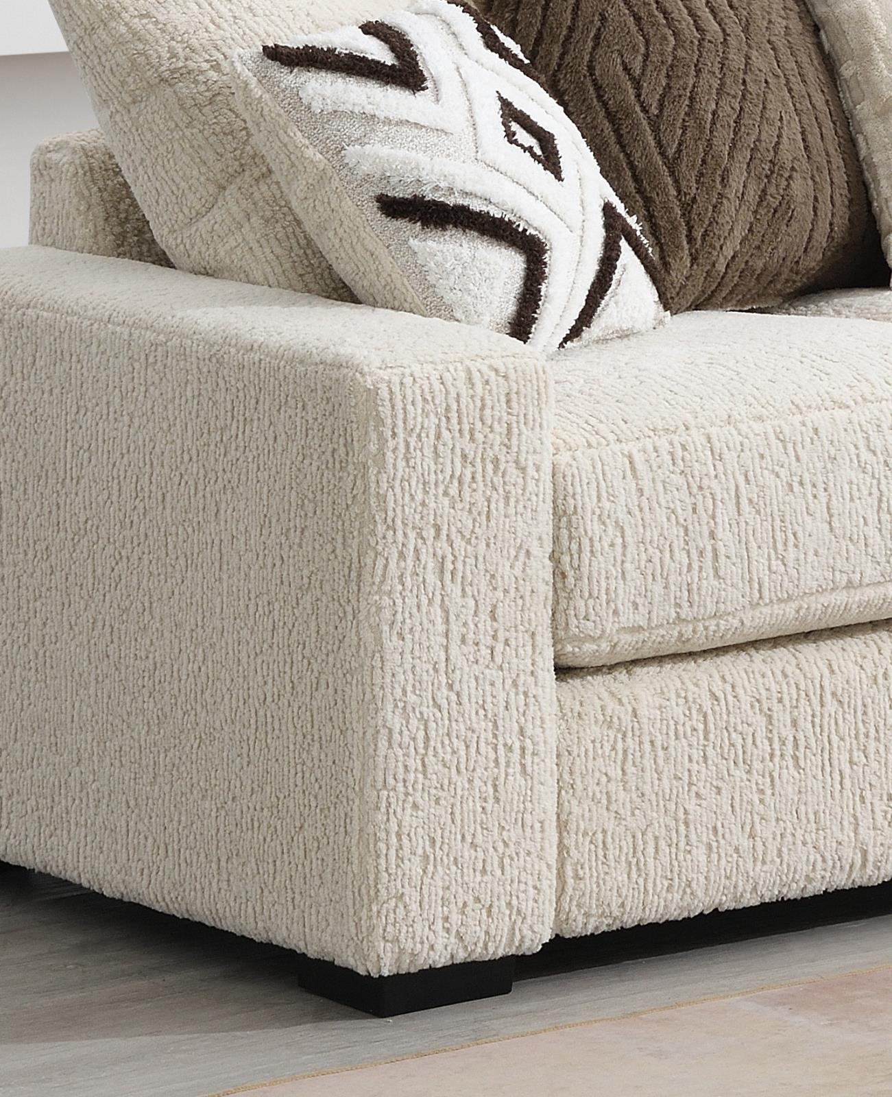 Ivory Ottoman (U328) — view 8