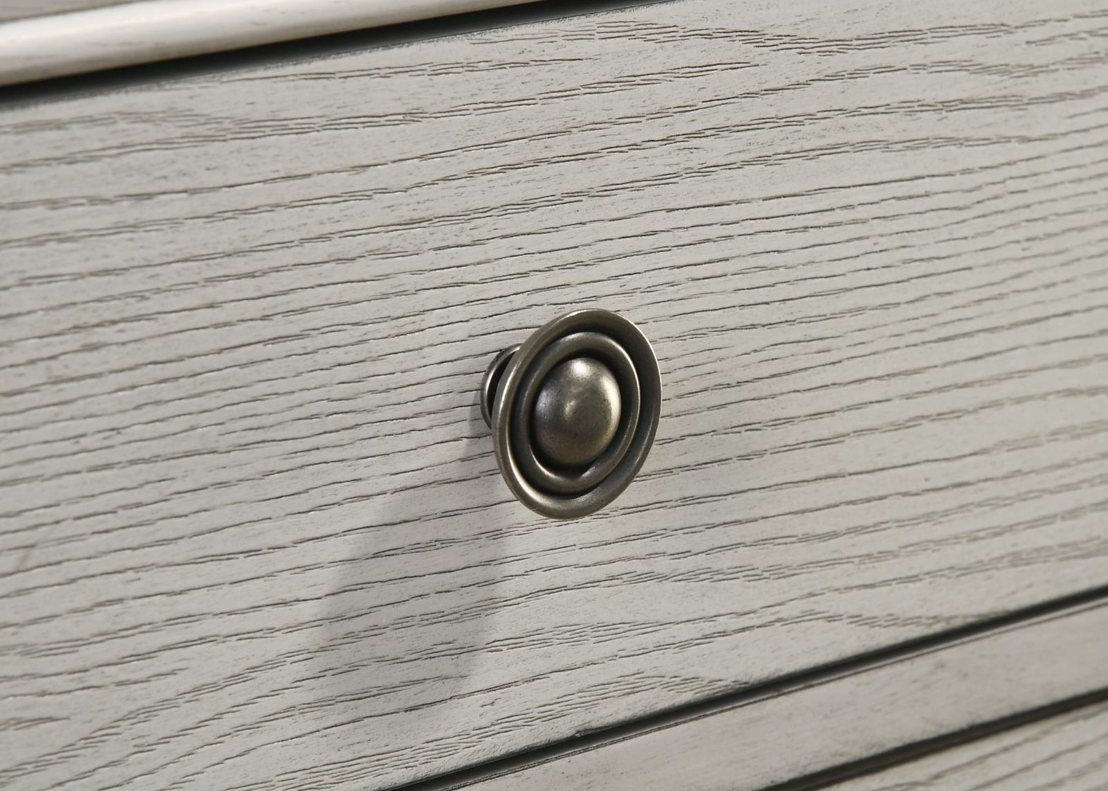 Antique White Oak Chest (B320) — view 5