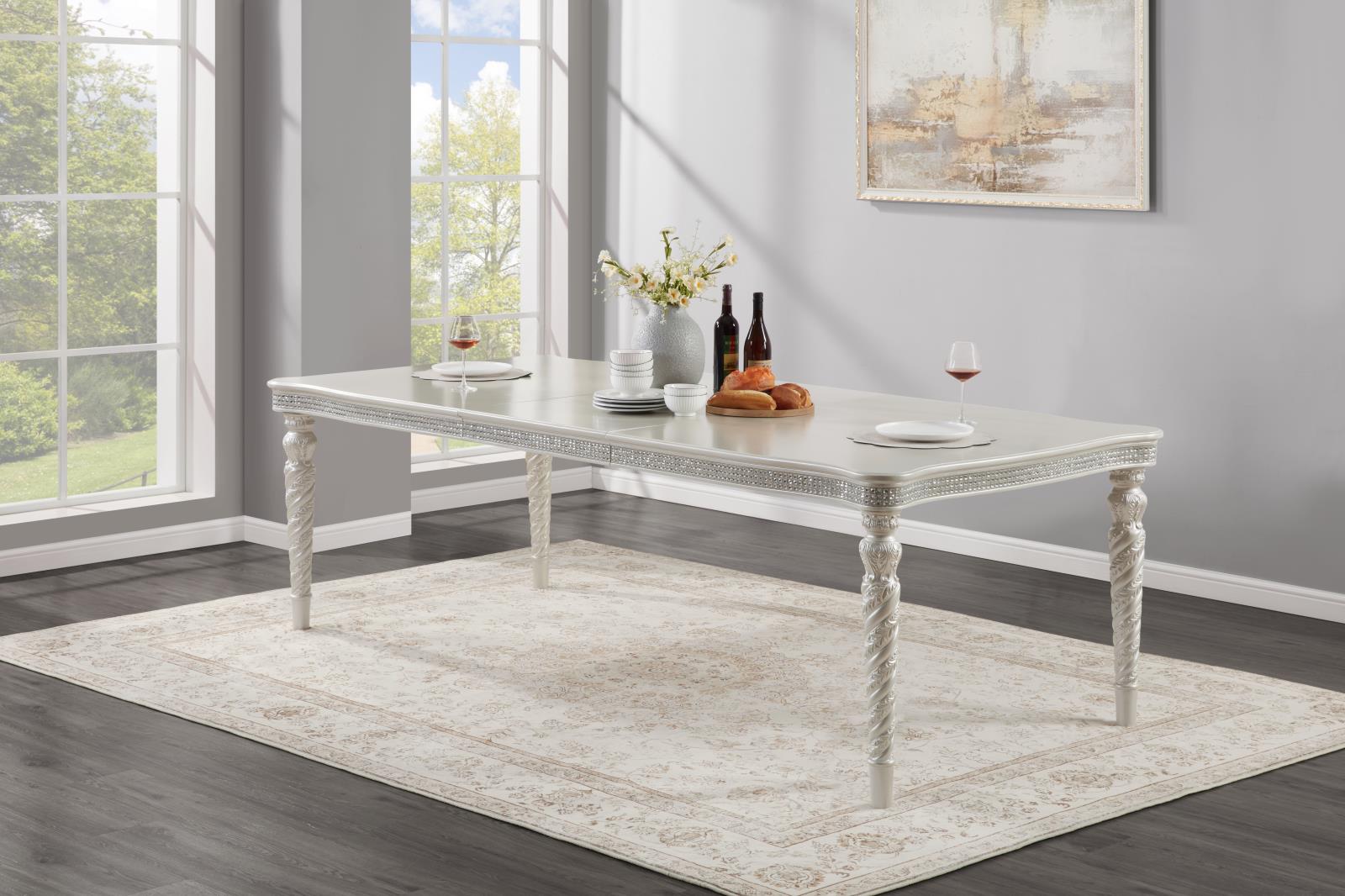 Silver Dining Table (D033)