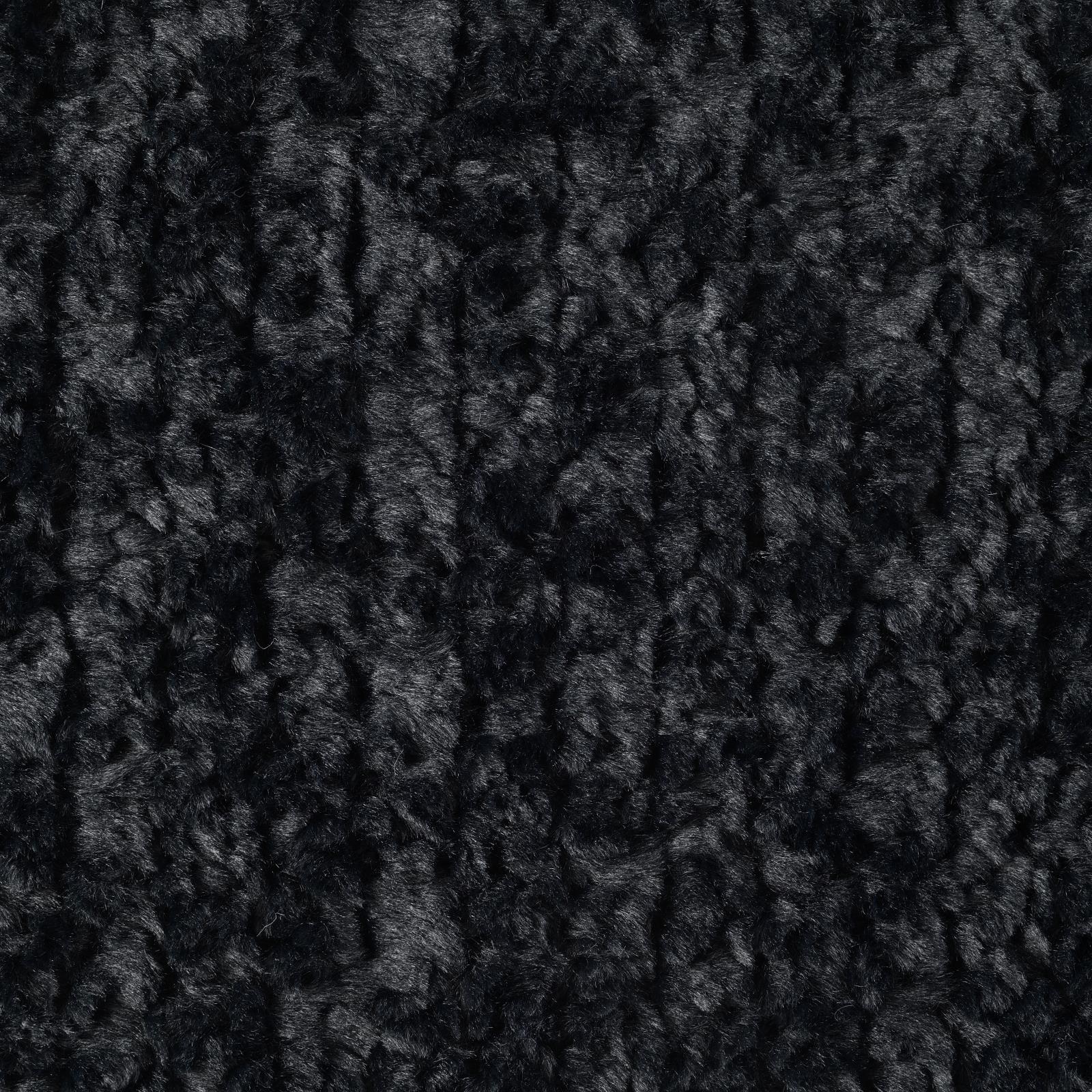 Black Corduroy Wedge (U281) — view 7