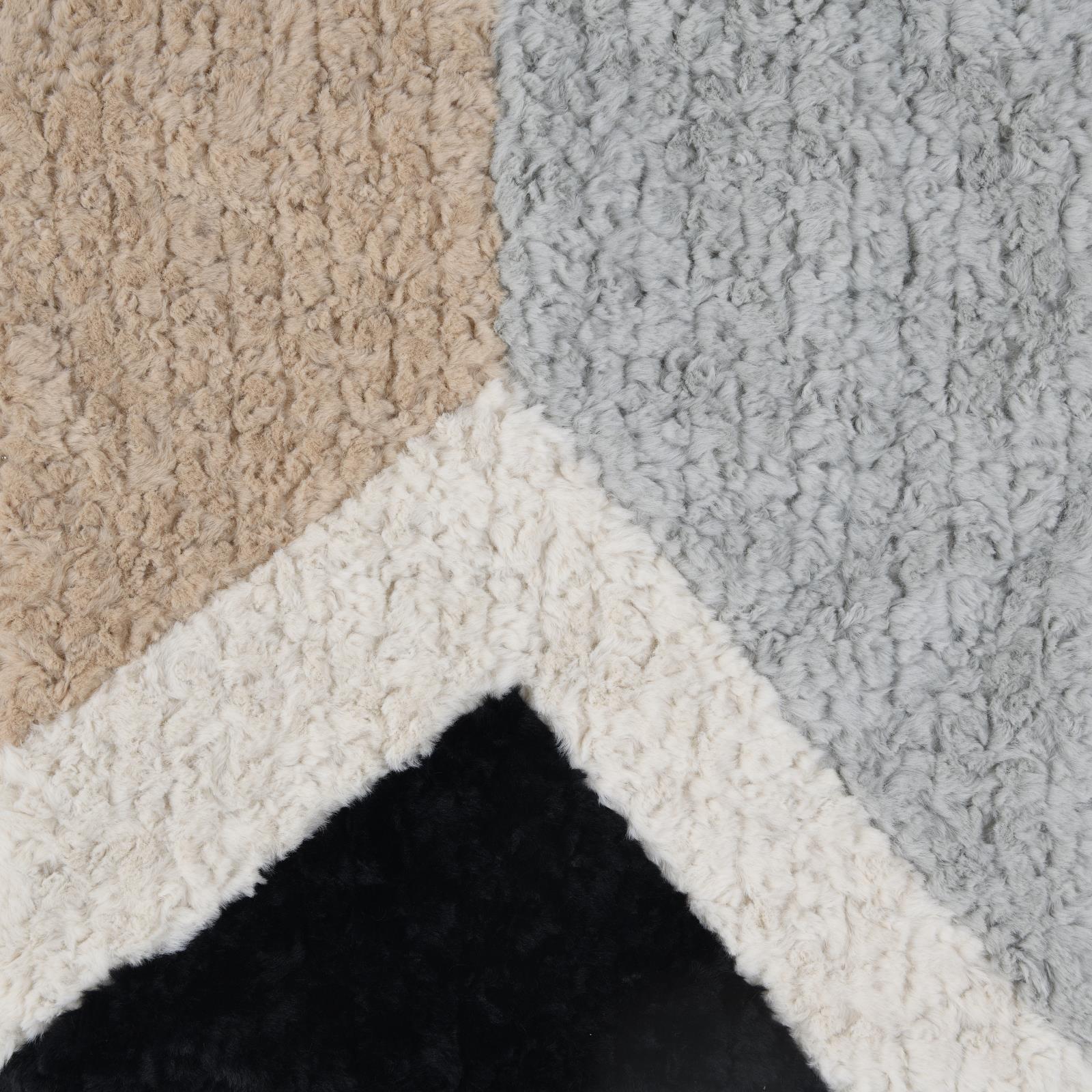 Black Corduroy Wedge (U281) — view 6
