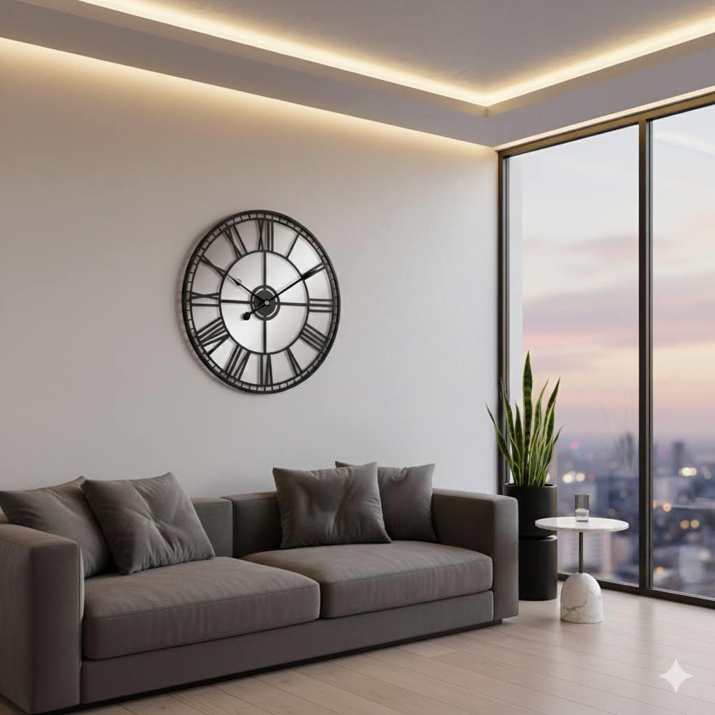 Wall Clock Black