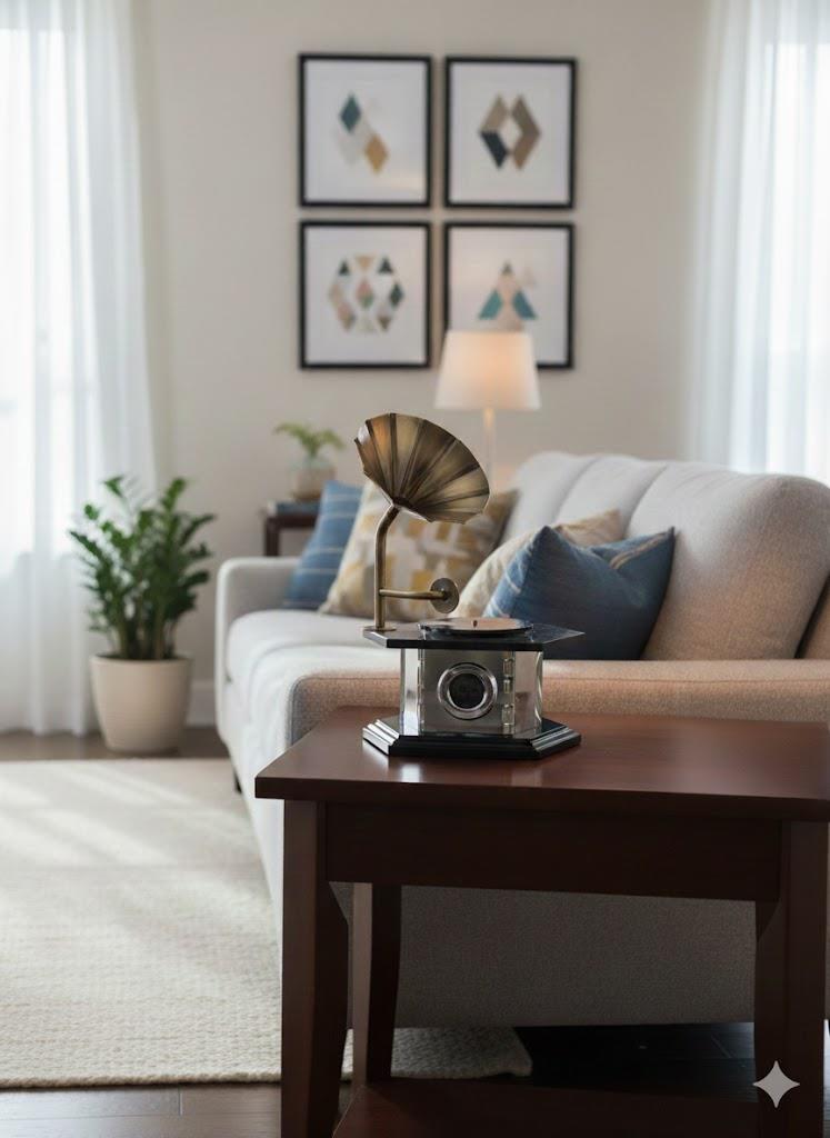 Classic Style Phonograph Decor
