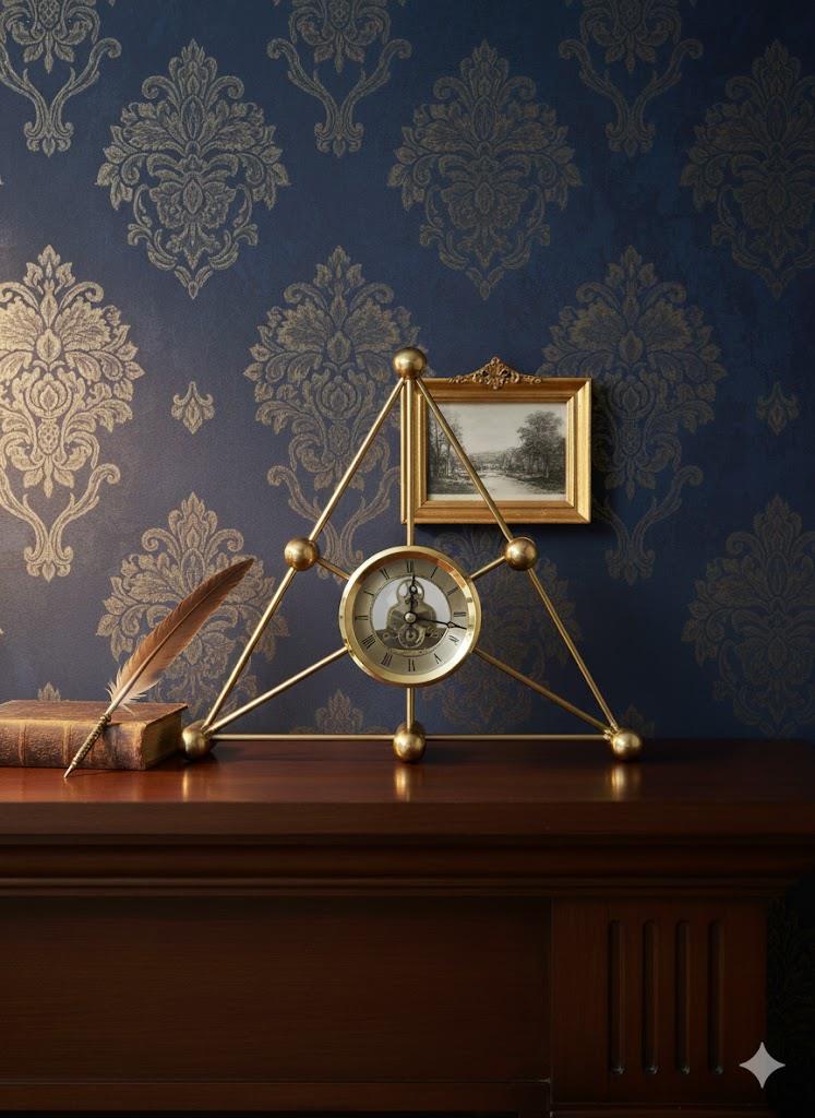 Gold Clock Triangle