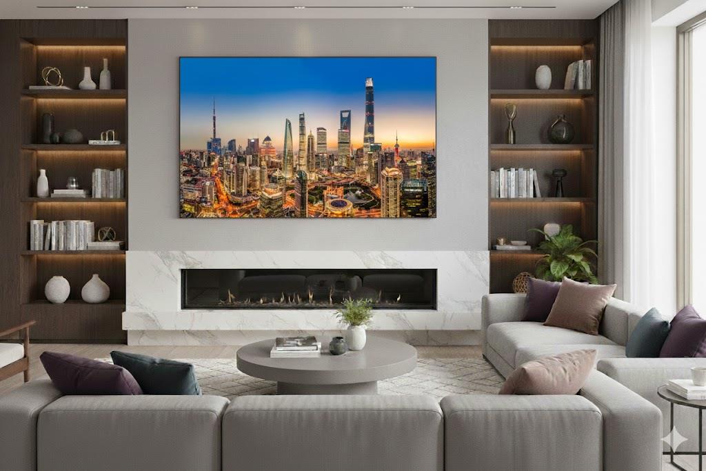 Wall Art Shanghai Skyline