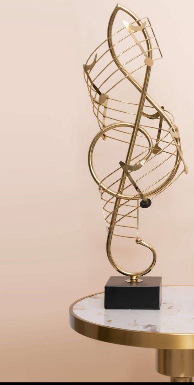 Swirled Gold Music Melody