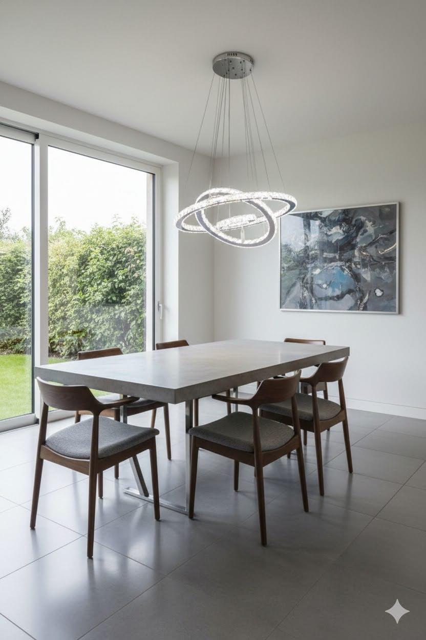 Modern Crystal Chandelier