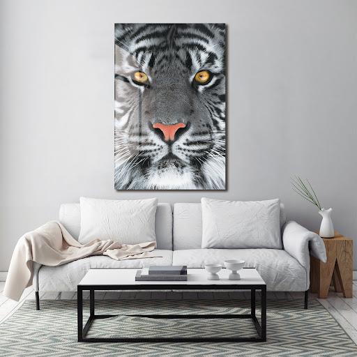 Tempered Glass Tiger Face — view 2