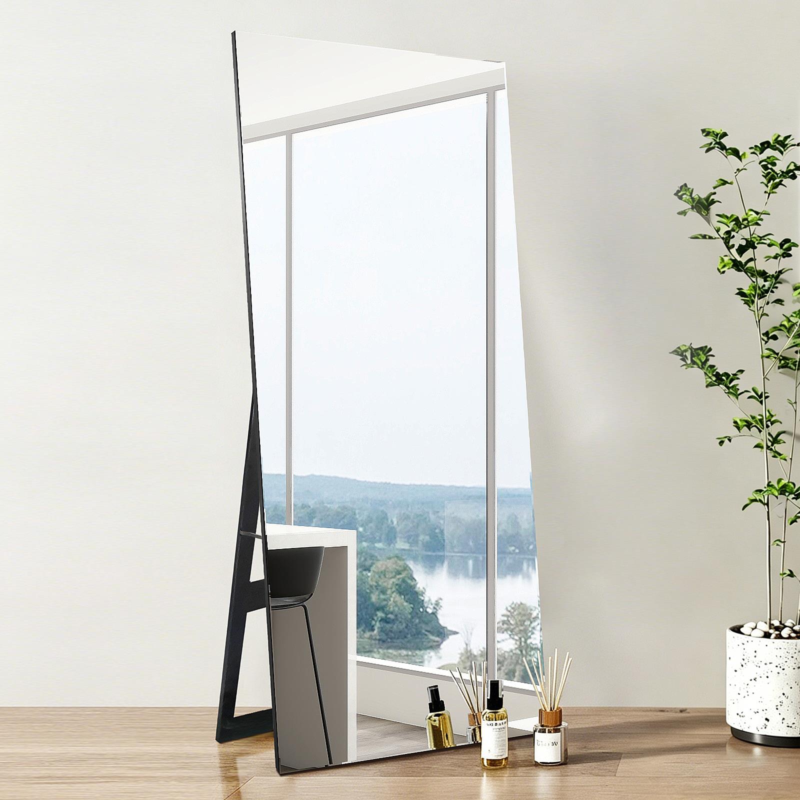 Modern Frameless Full-Length Floor Mirror